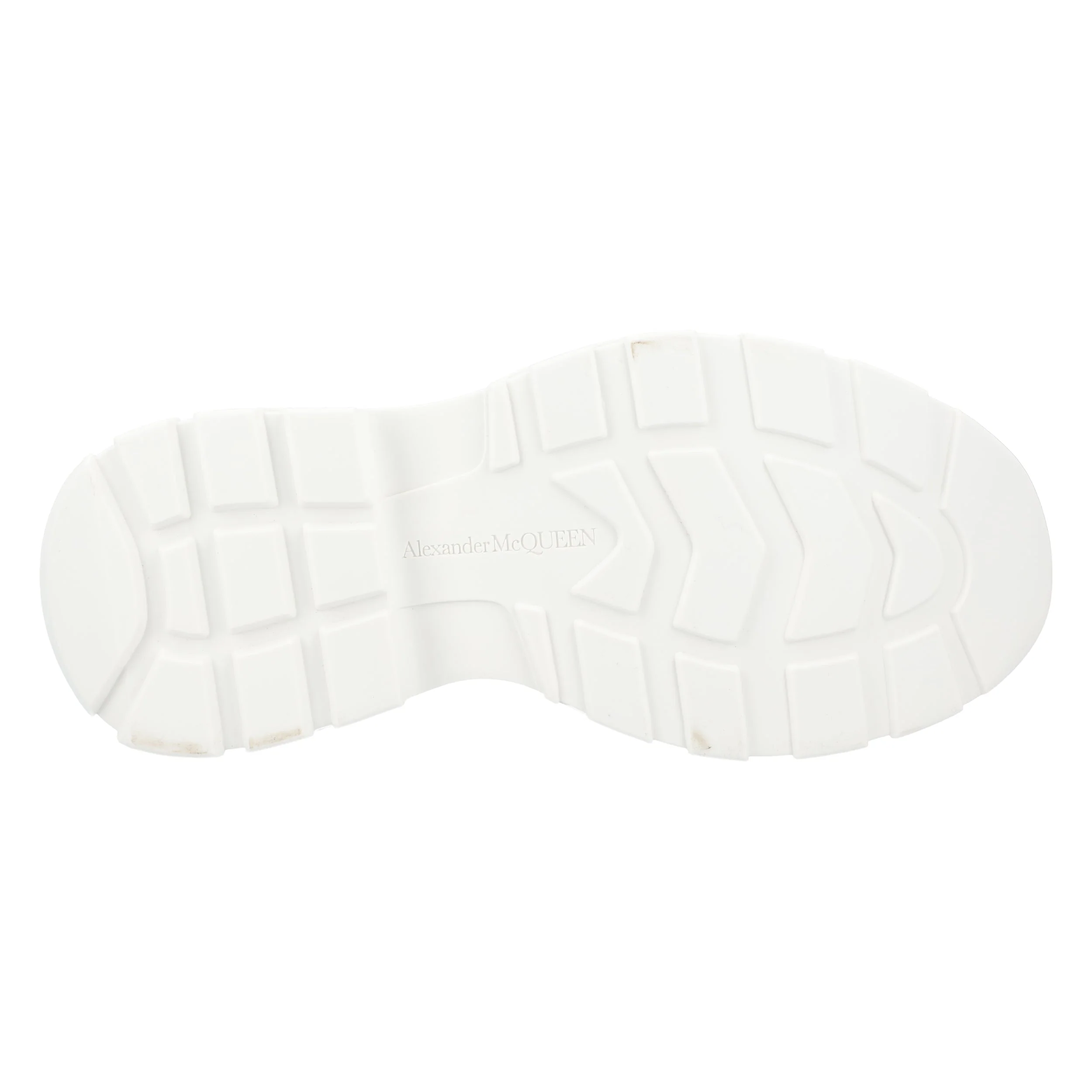 Men's Alexander McQueen Tread Slick Boots 'White Graffiti' - Image 4