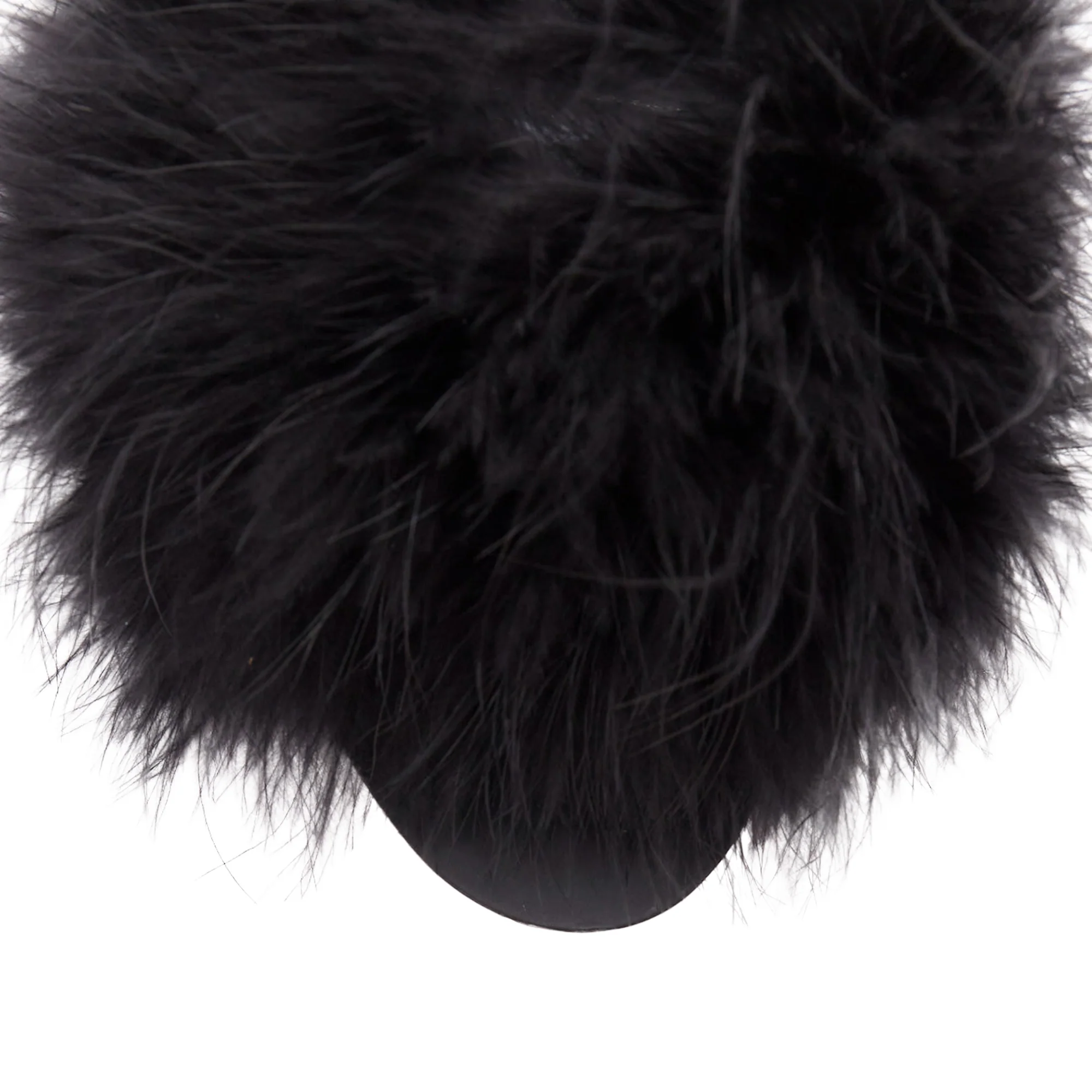 Women's Balenciaga Boudoir Feather Mule Sandals - Image 8