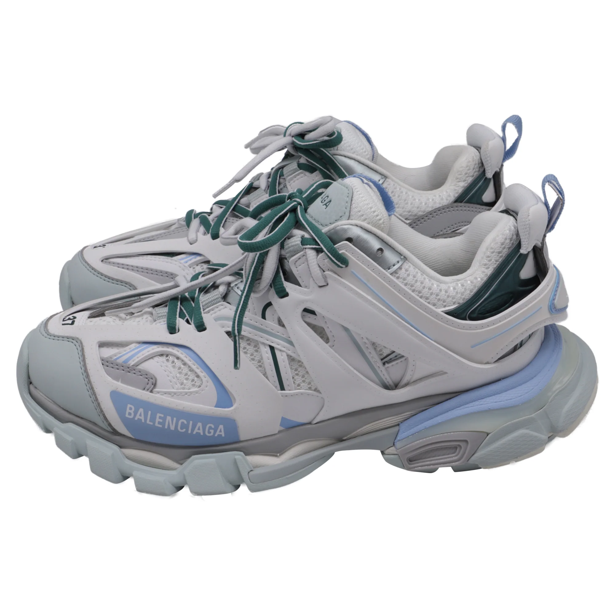 Women's Balenciaga Track.2 Sneakers in Multicolor Polyurethane - Image 4