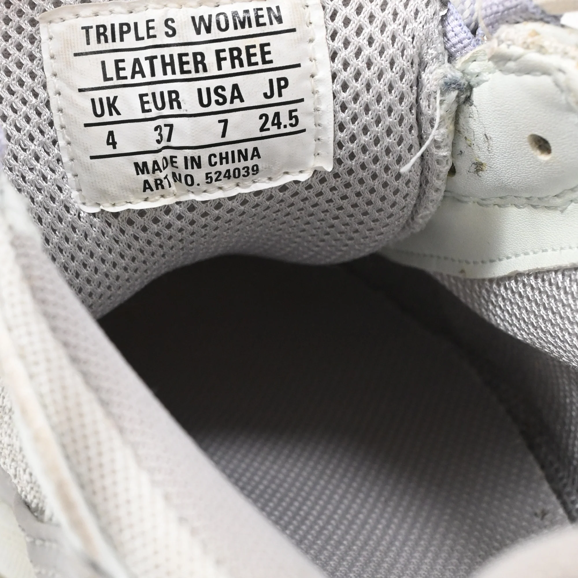 Women's Balenciaga Triple S Sneakers in White Polyester - Image 8