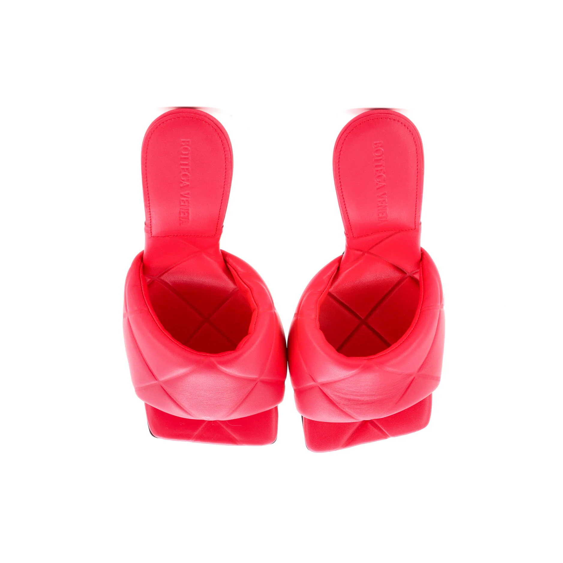 Women's The Padded Heeled Sandals Quilted Leather - Image 2