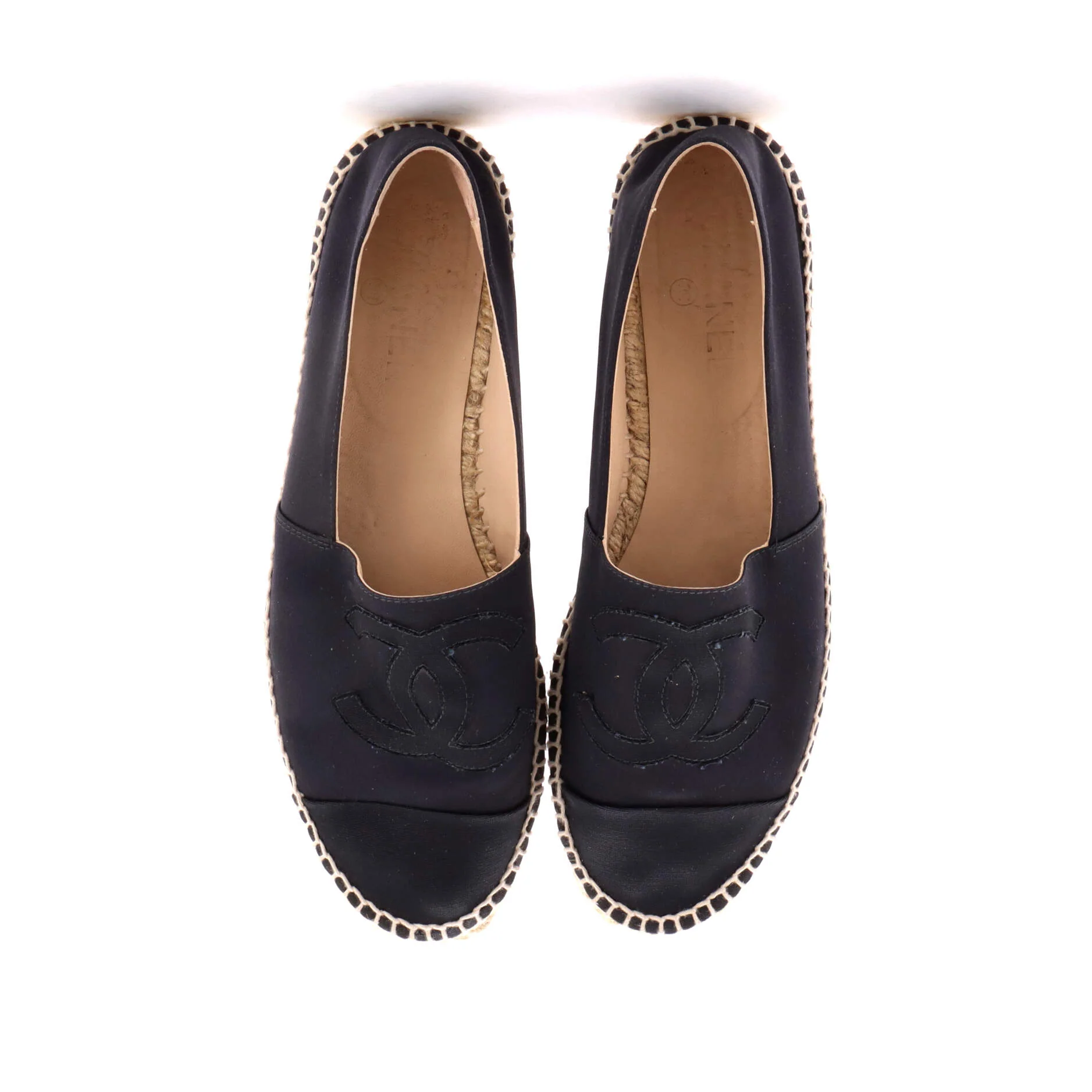 Women's CC Cap Toe Espadrilles Satin - Image 2