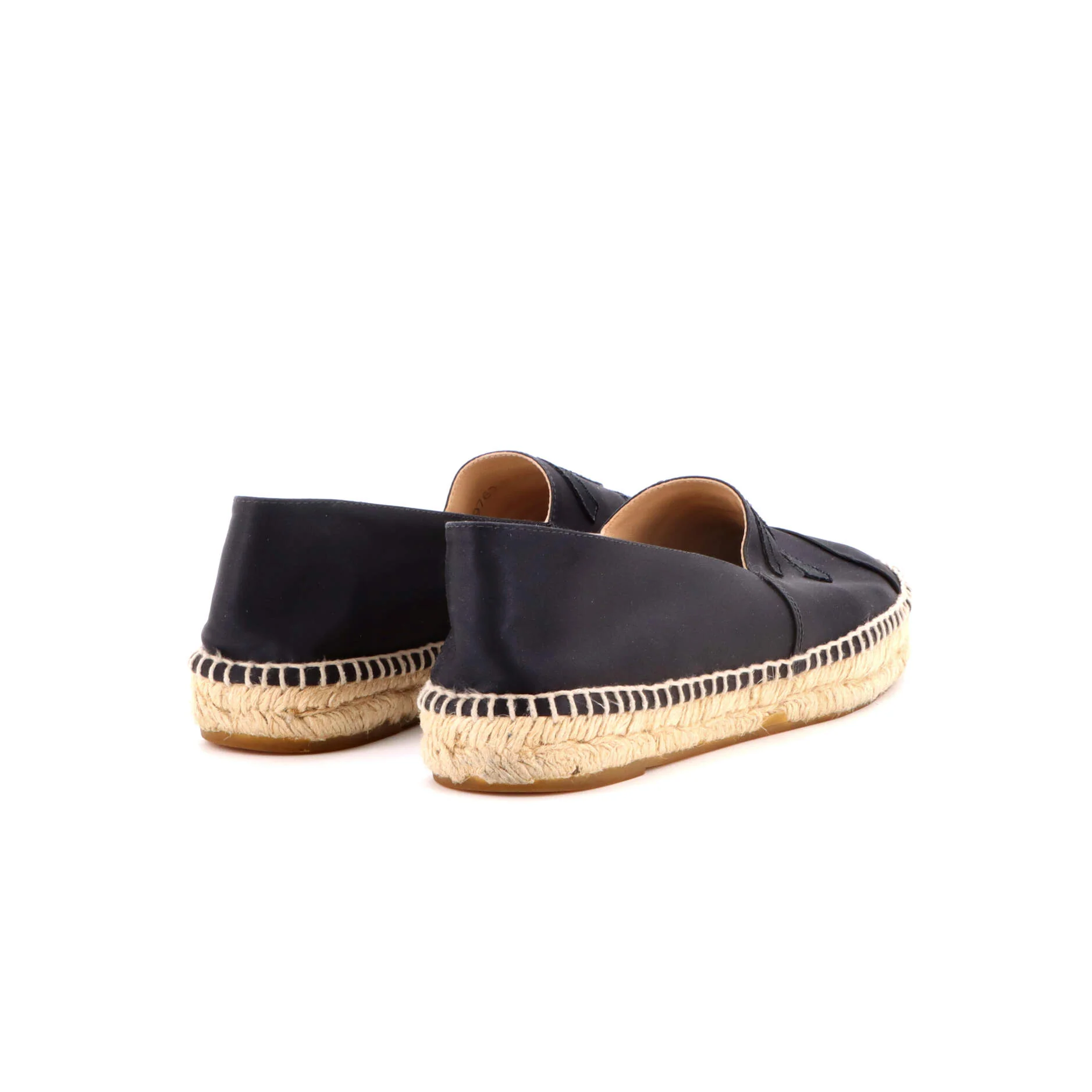 Women's CC Cap Toe Espadrilles Satin - Image 3