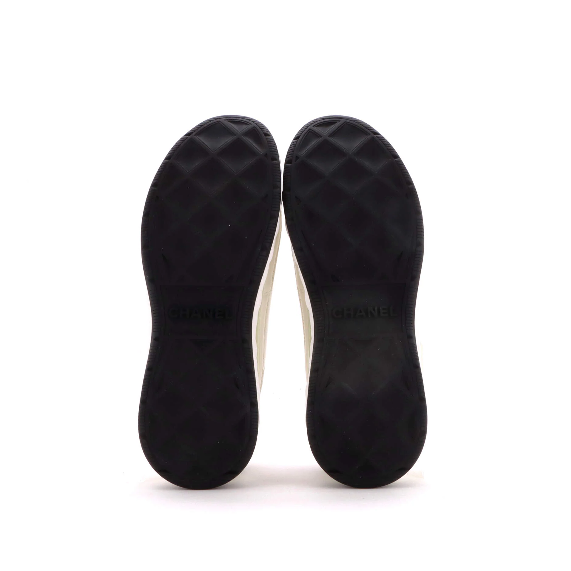 Women's CC Cap Toe Logo Sneakers Suede and Mixed Fibers - Image 4