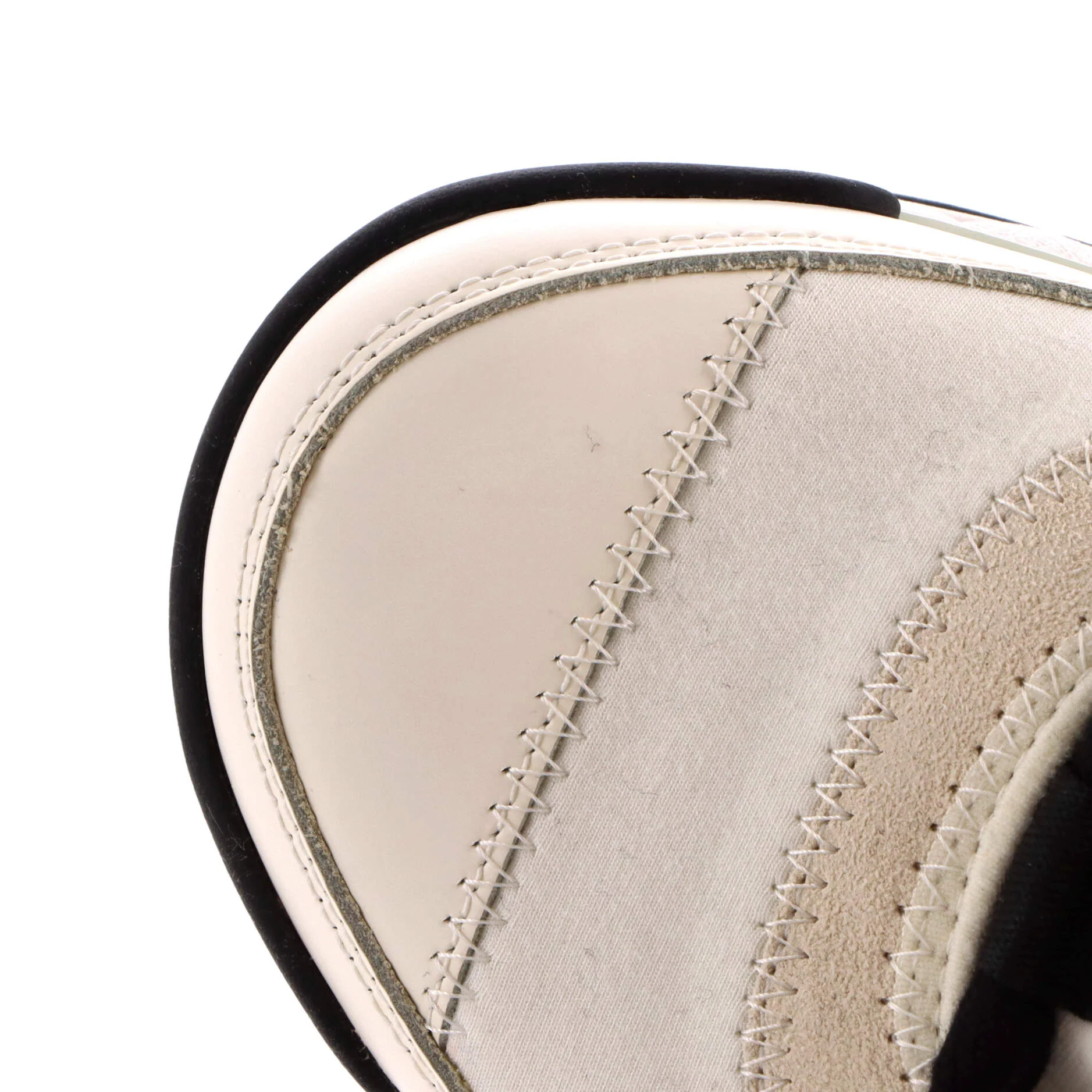 Women's CC Cap Toe Logo Sneakers Suede and Mixed Fibers - Image 5