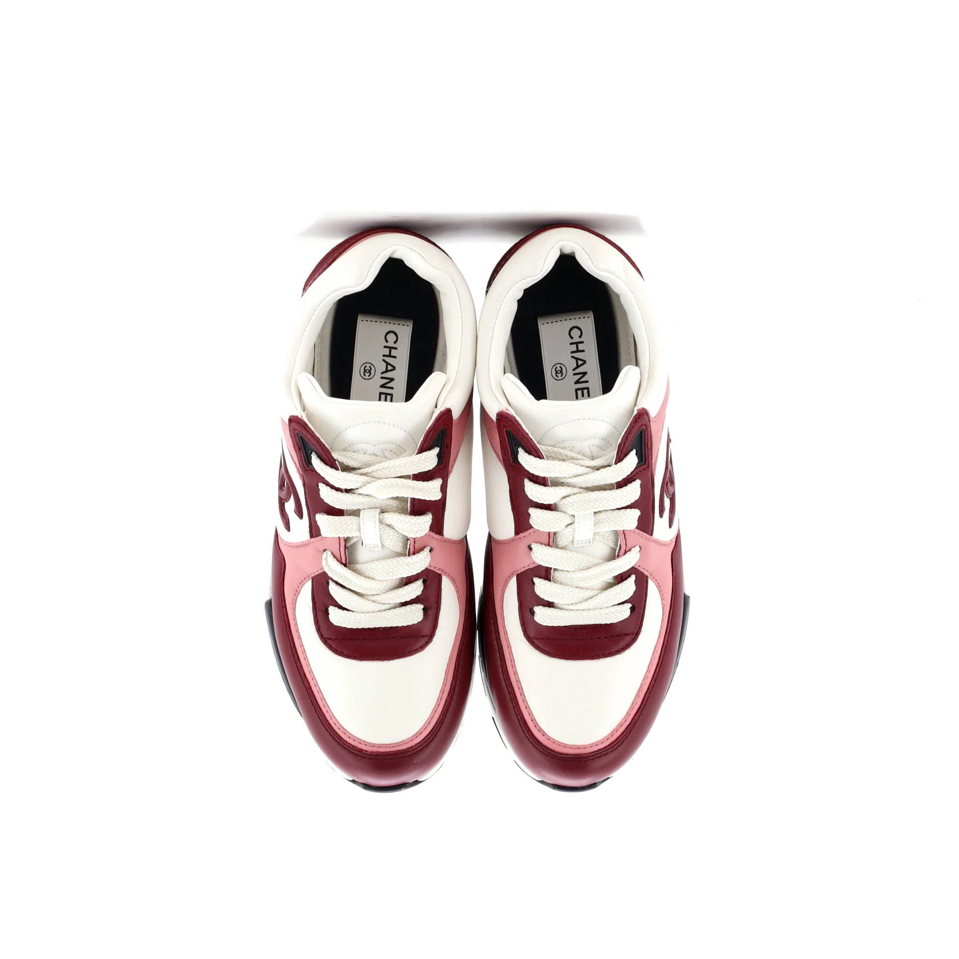 Women's CC Low-Top Sneakers Leather - Image 2