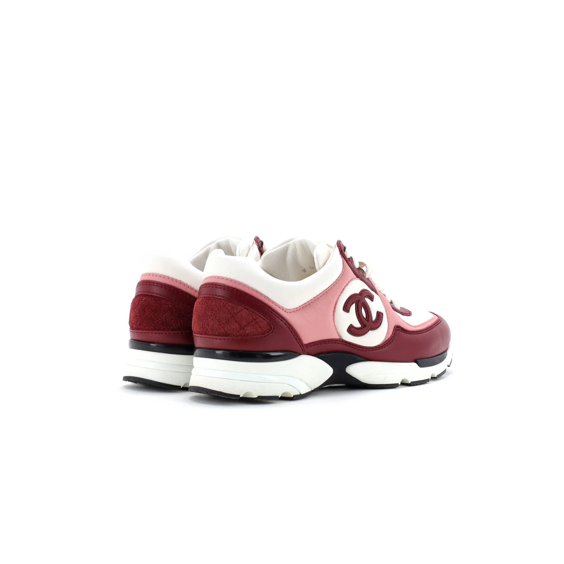 Women's CC Low-Top Sneakers Leather - Image 3