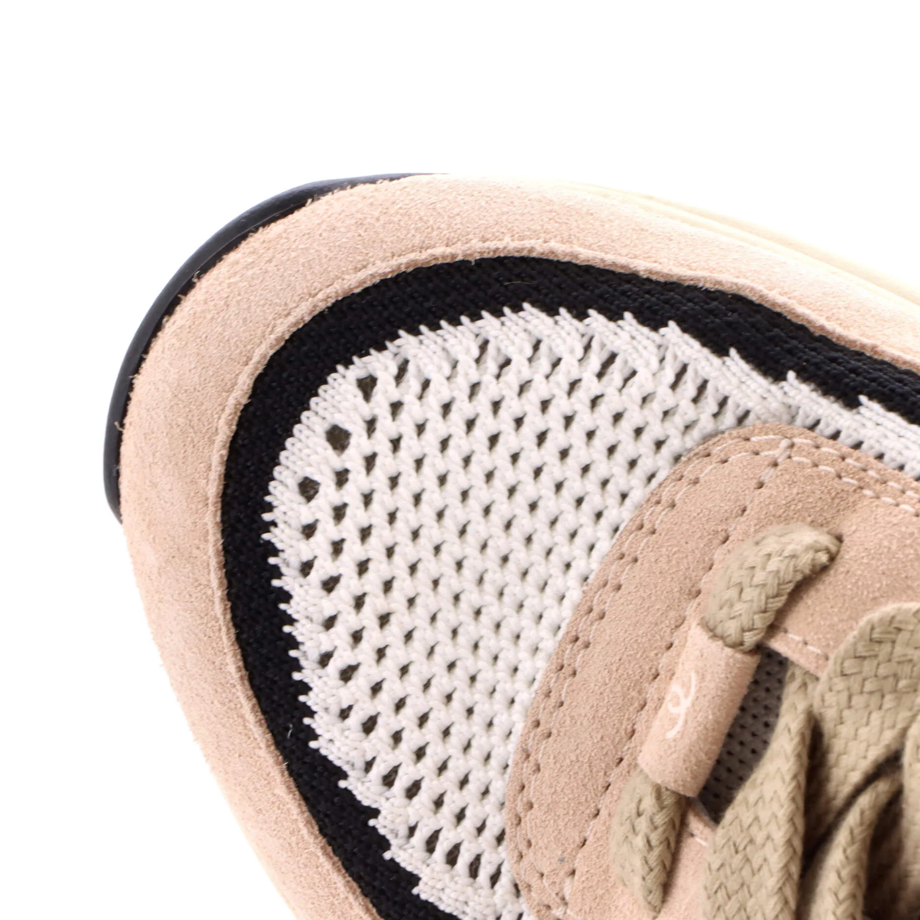 Women's CC Low-Top Sneakers Suede and Mesh - Image 5