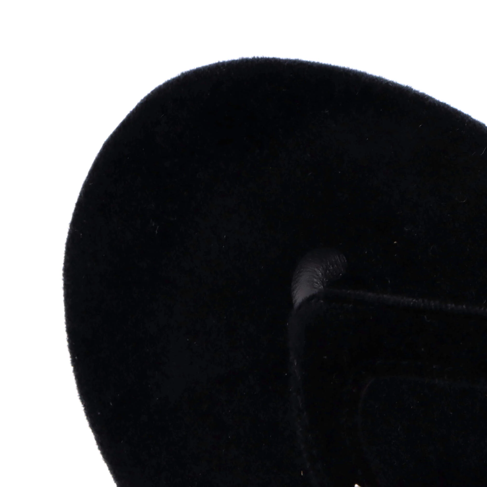 Women's CC Thong Sandals Velvet with Crystals - Image 5