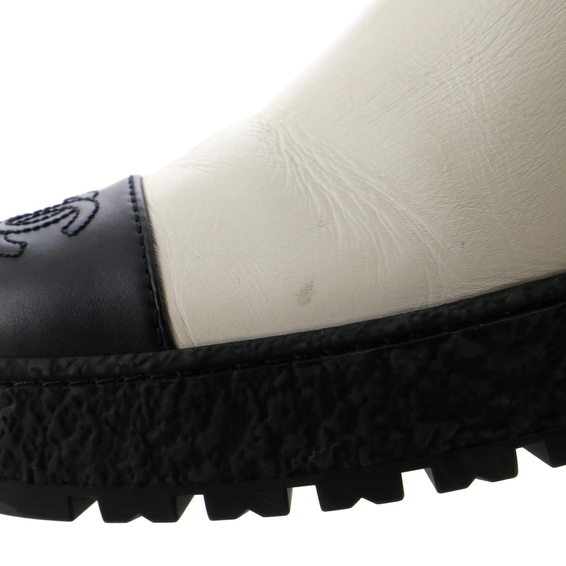 Women's CC Turnlock Cap Toe Chelsea Boots Leather - Image 6