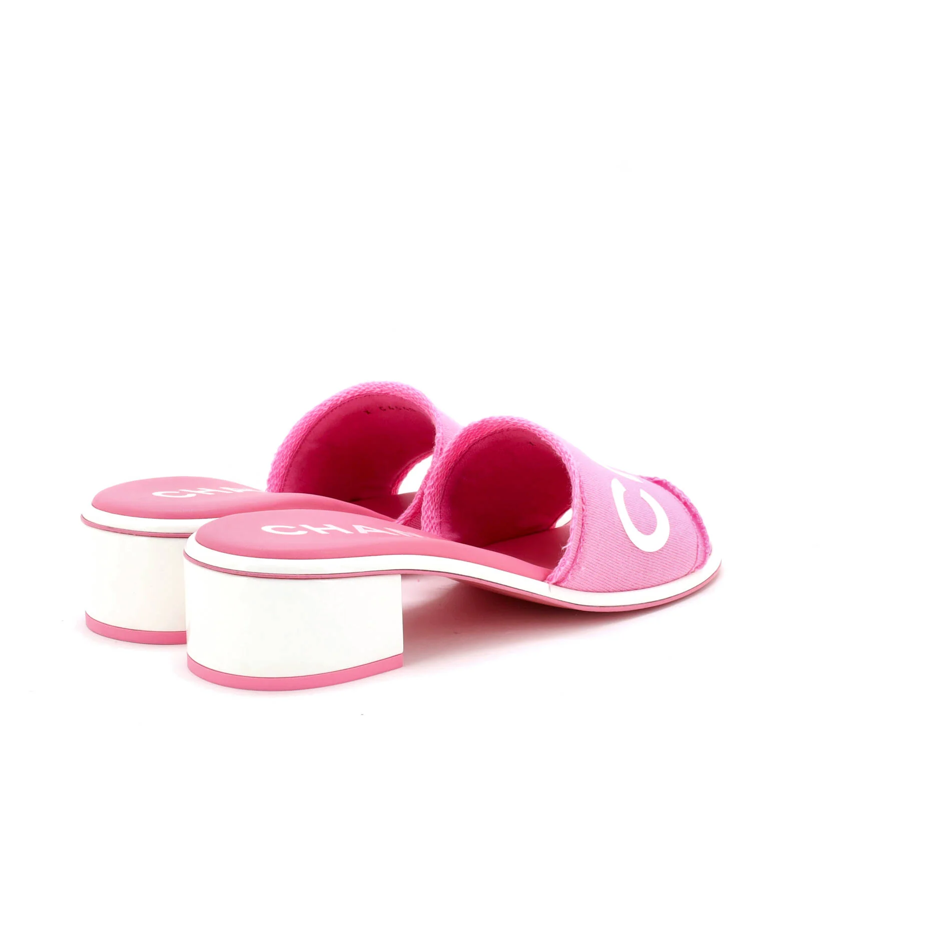 Women's Logo Mule Sandals Cotton - Image 5