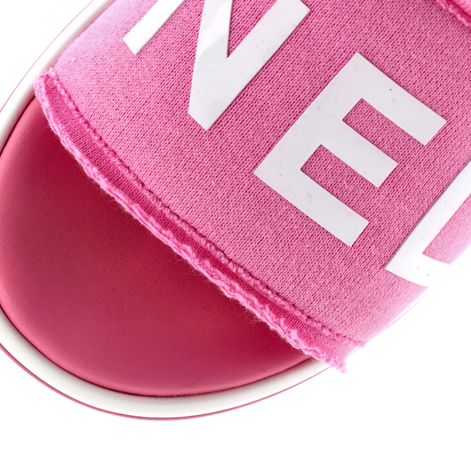 Women's Logo Mule Sandals Cotton - Image 9