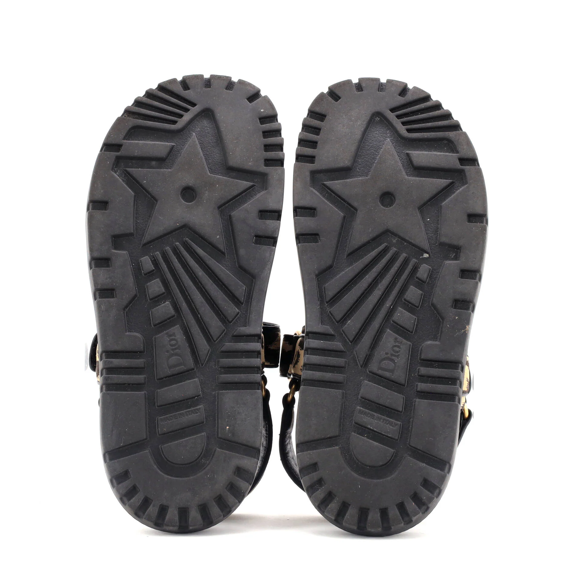 Women's DiorAct Sandals Printed Technical Fabric - Image 4