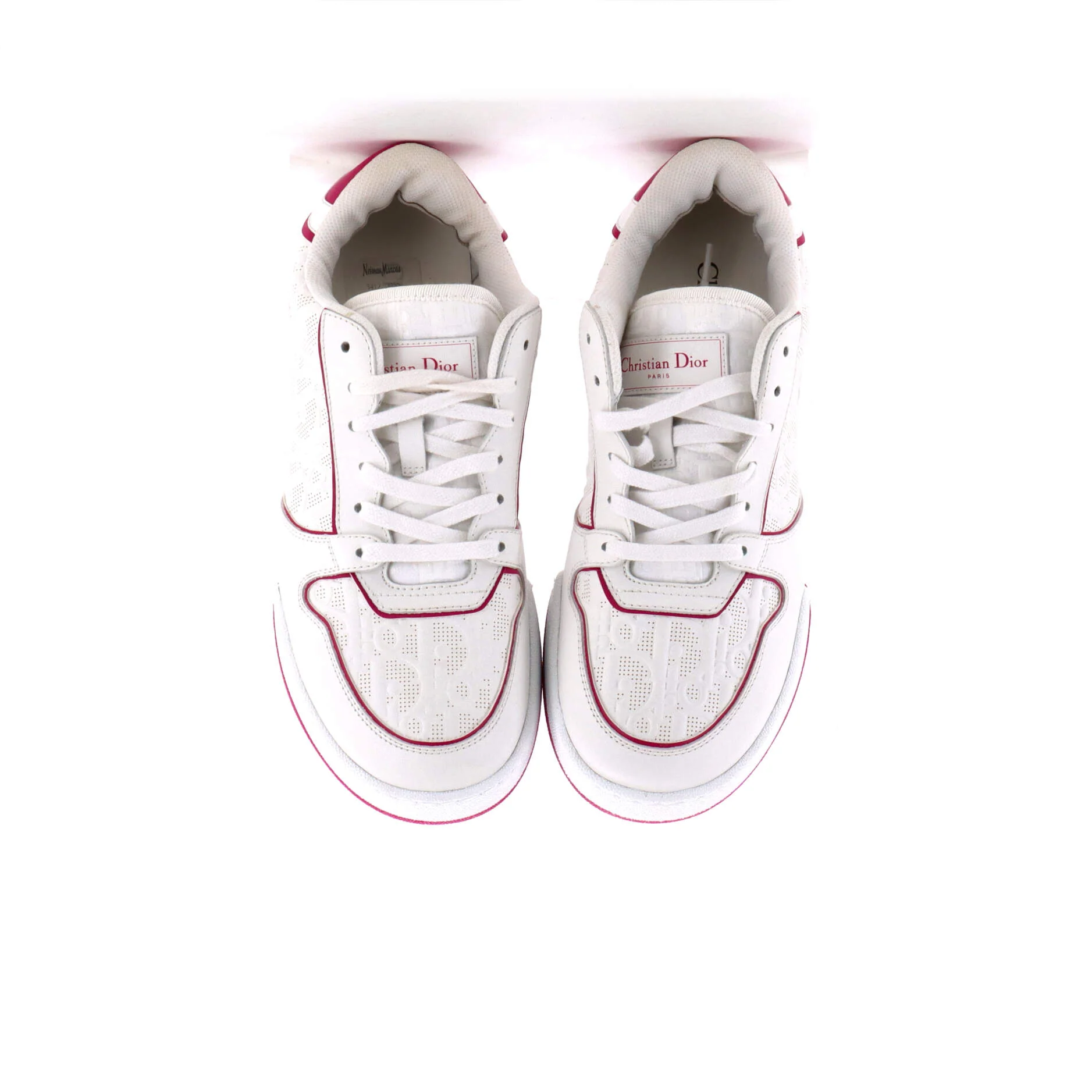 Women's One Low Top Sneakers Oblique Perforated Leather - Image 2