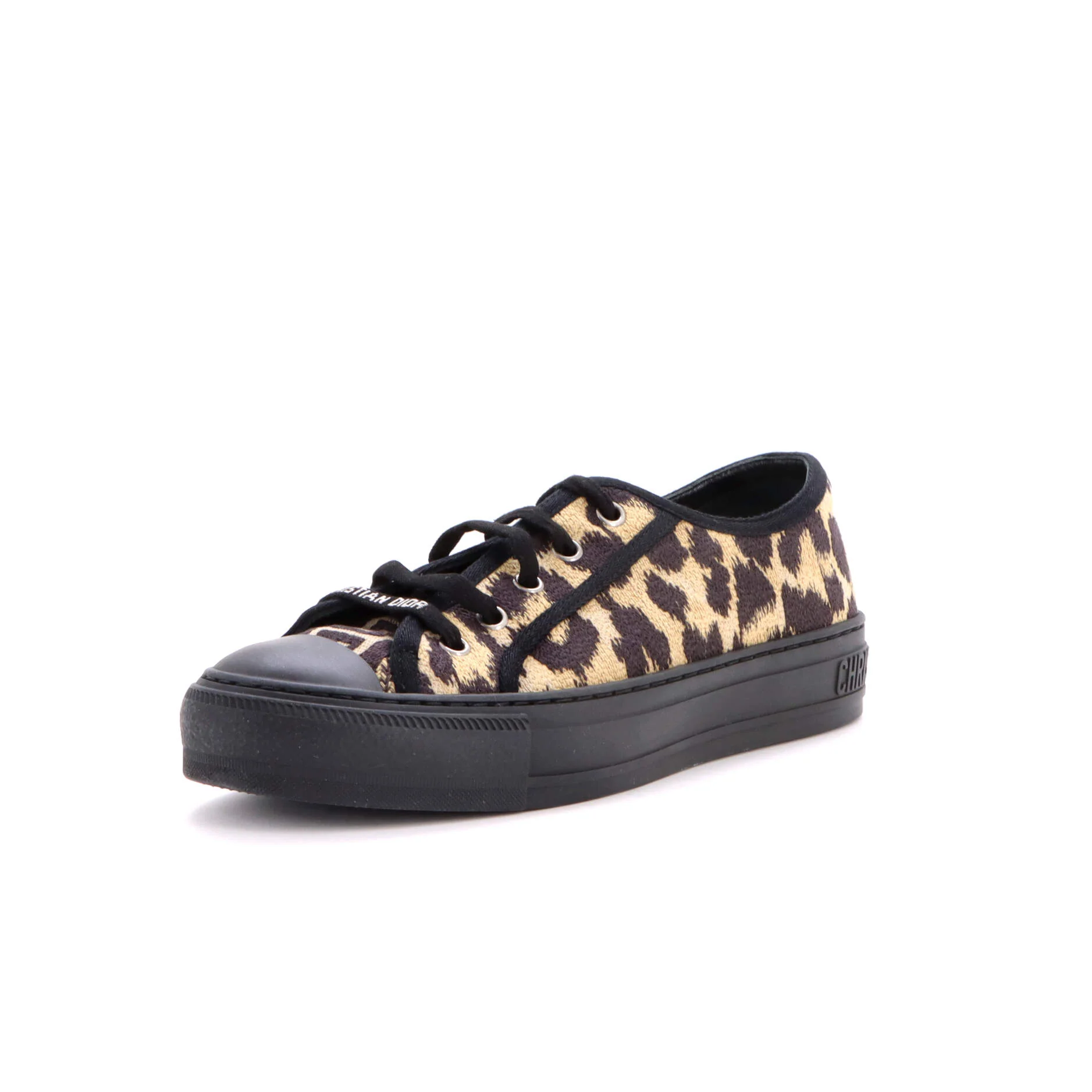 Women's Walk'N'Dior Sneakers Printed Canvas