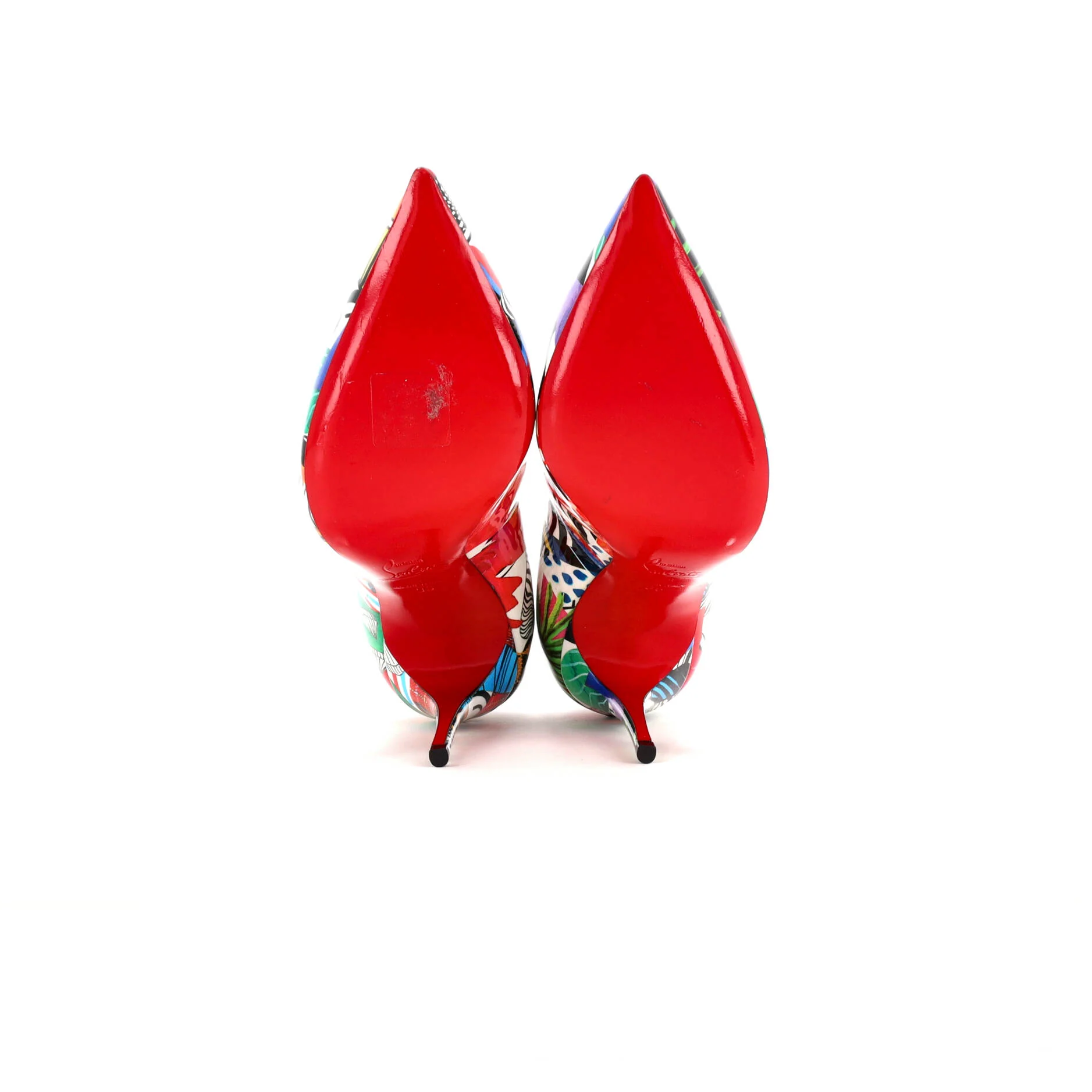 Women's Hot Chick Pumps Printed Patent 100 - Image 4