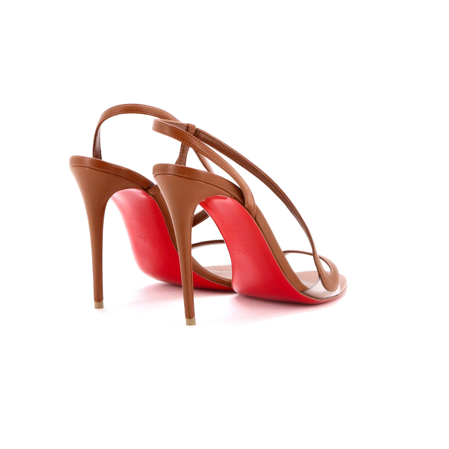 Women's Rosalie Slingback Heeled Sandals Leather 100 - Image 3