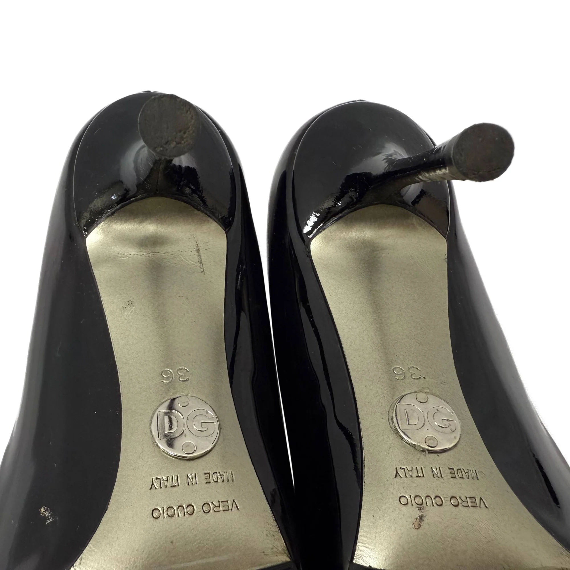 Women's Dolce & Gabbana Pumps in Black Patent Leather - Image 10