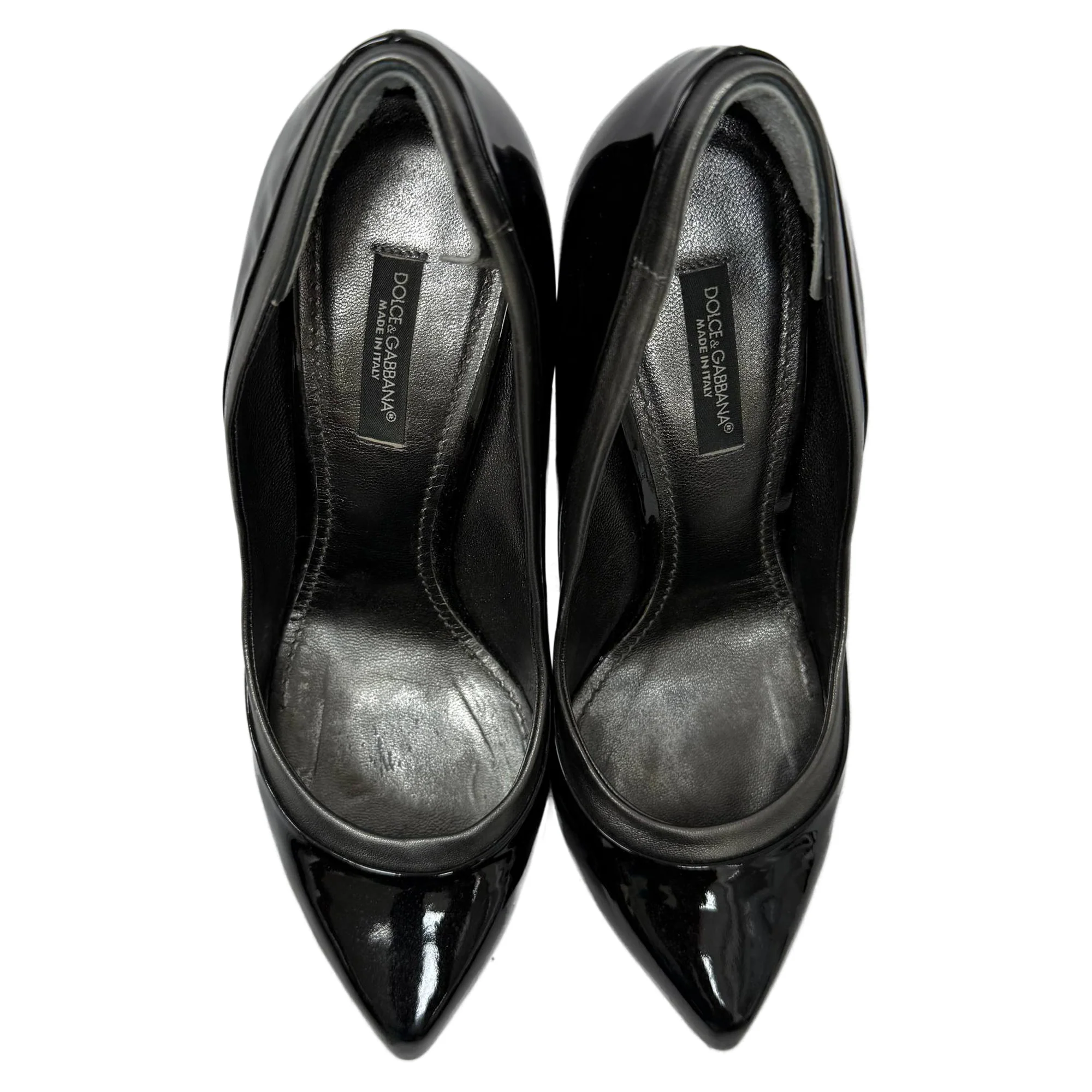Women's Dolce & Gabbana Pumps in Black Patent Leather - Image 6