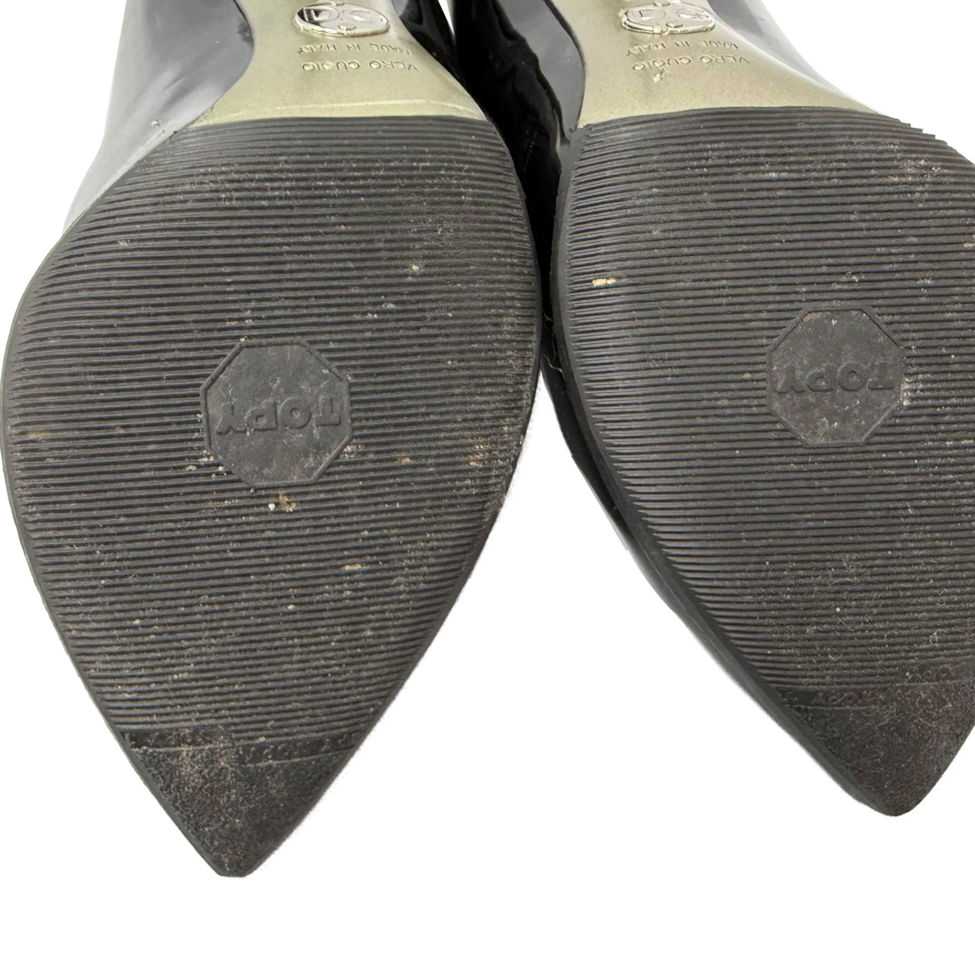 Women's Dolce & Gabbana Pumps in Black Patent Leather - Image 9