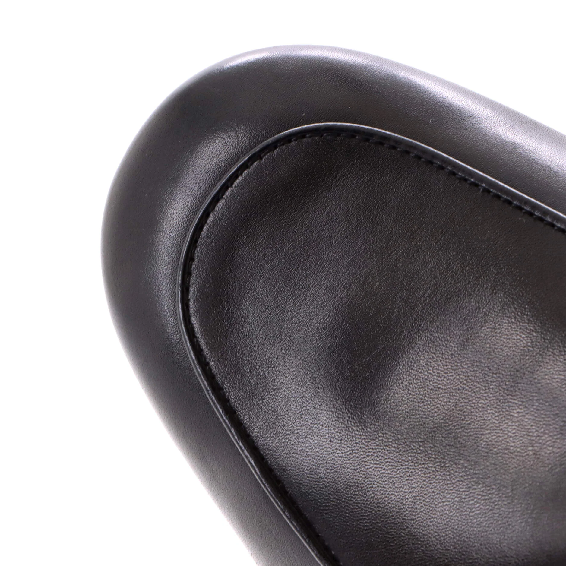 Men's Princetown Mules Leather with Fur - Image 5