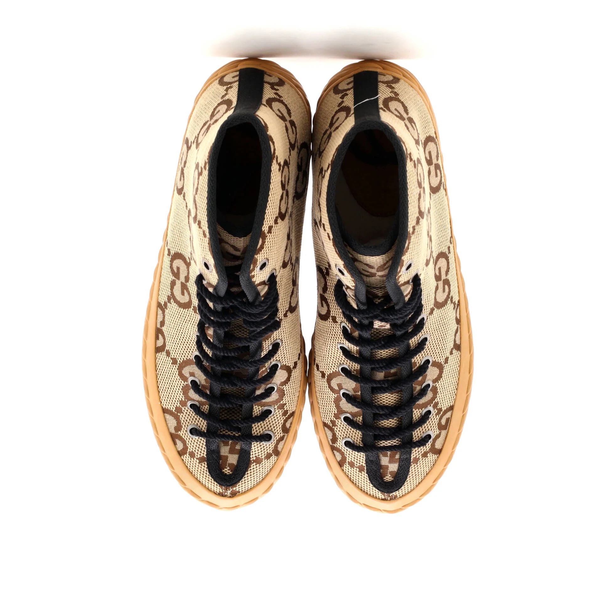 Men's Tortuga High Top Sneakers Jumbo GG Canvas - Image 2