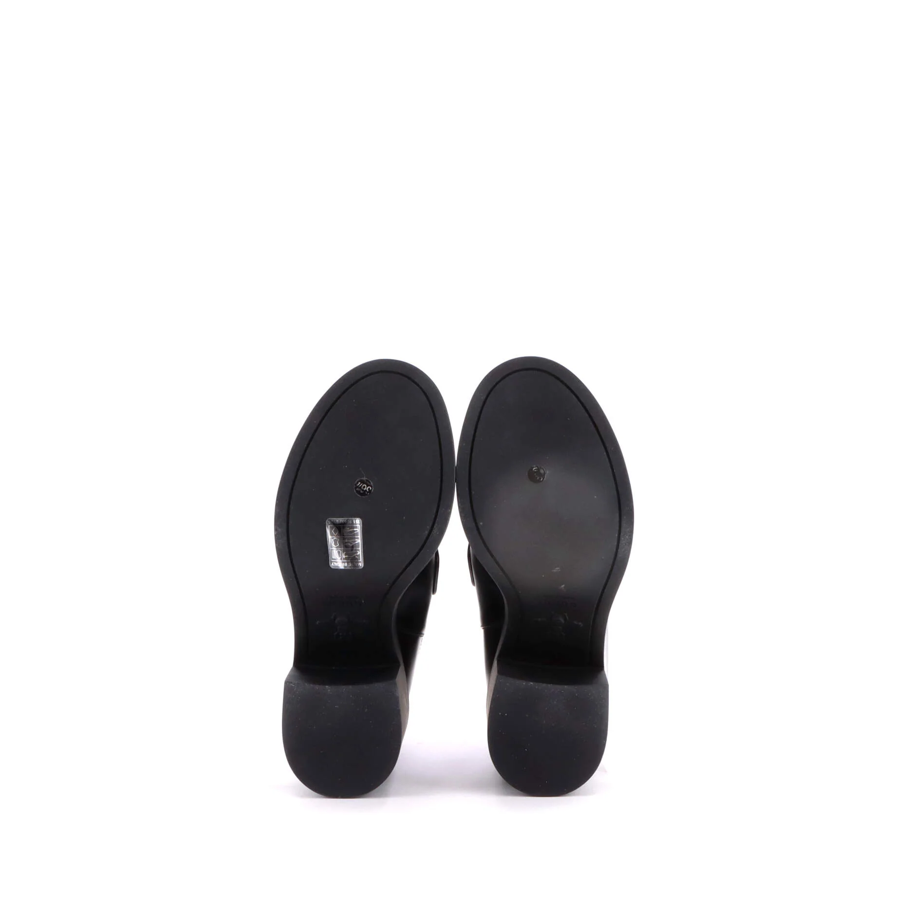 Women's Horsebit Heeled Chelsea Boots Leather - Image 4
