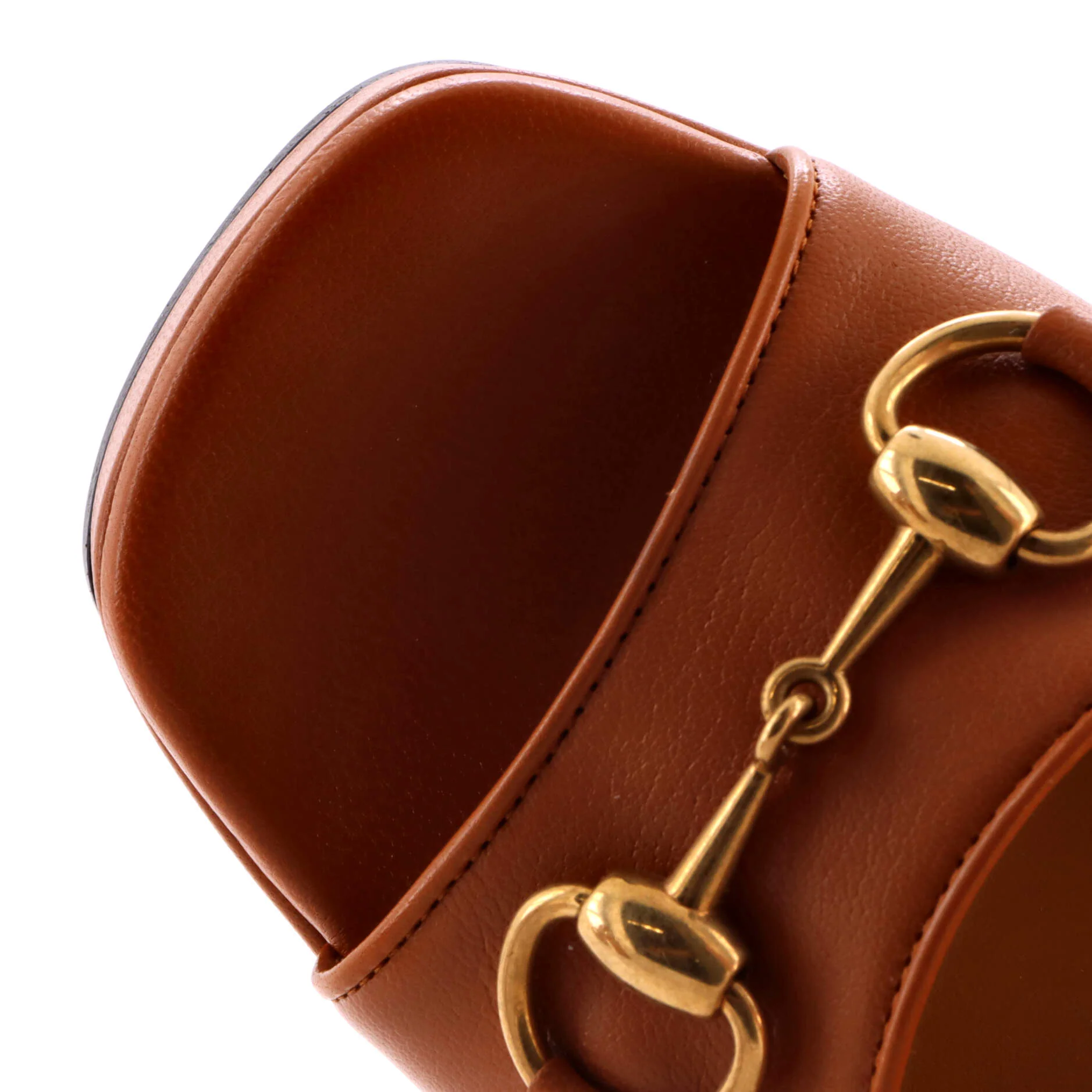 Women's Lady Horsebit Heeled Sandals Leather - Image 5