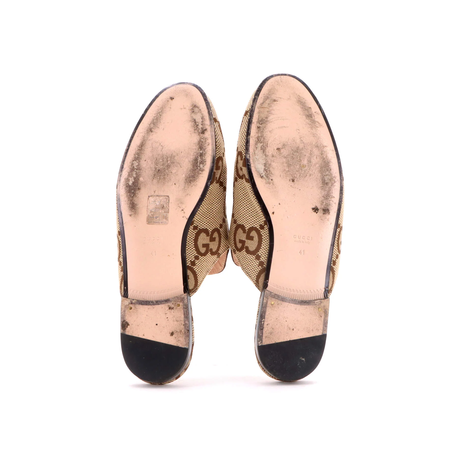 Women's Princetown Mules GG Canvas - Image 4