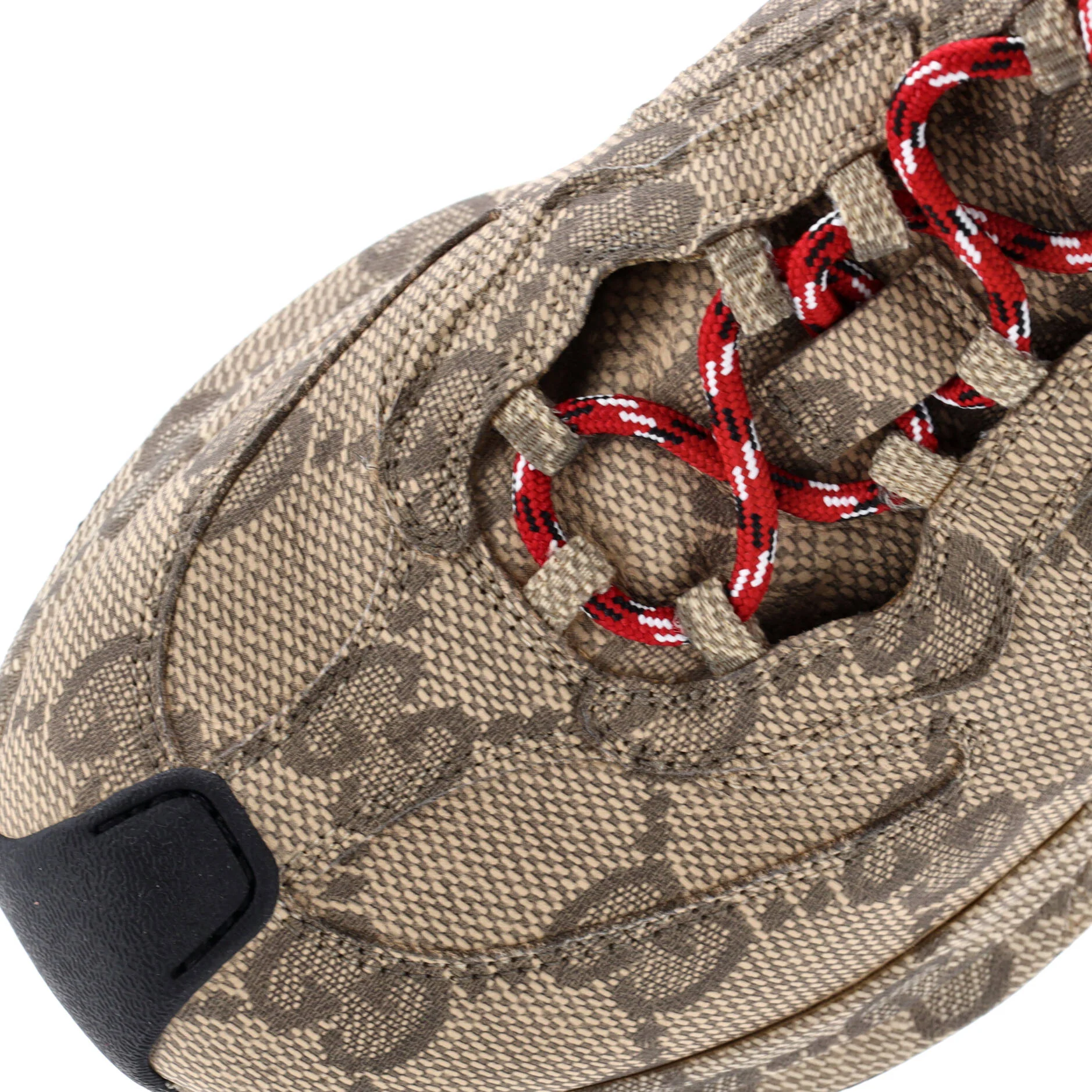 Men's Run Sneakers Monogram Print Leather - Image 5