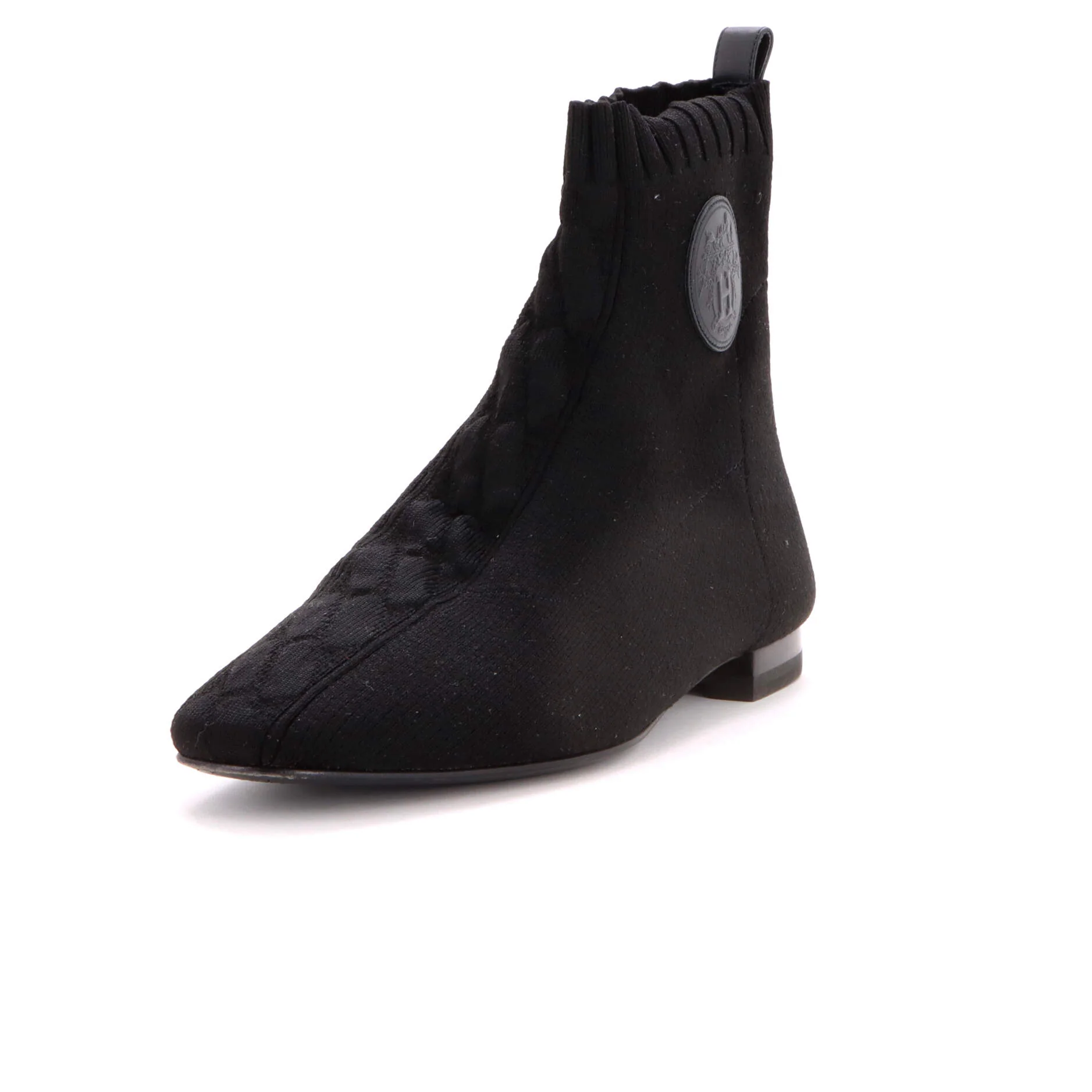 Women's Duo Ankle Boots Knit and Leather
