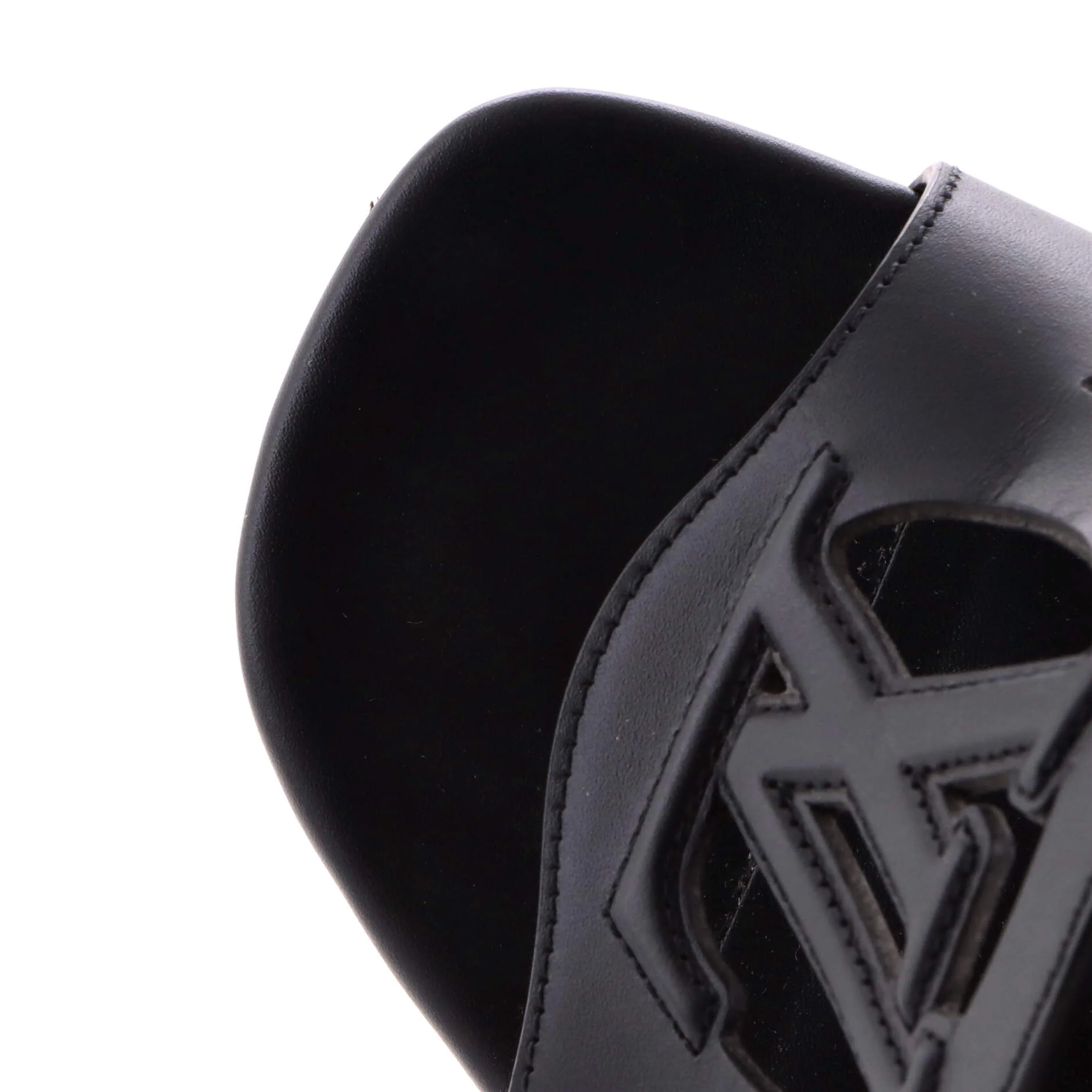 Isola Block Heel Sandals Leather - Image 5