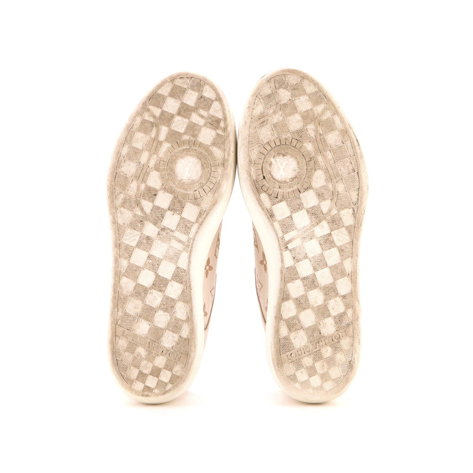 Women's LV Groovy Sneakers Monogram Canvas and Leather - Image 4