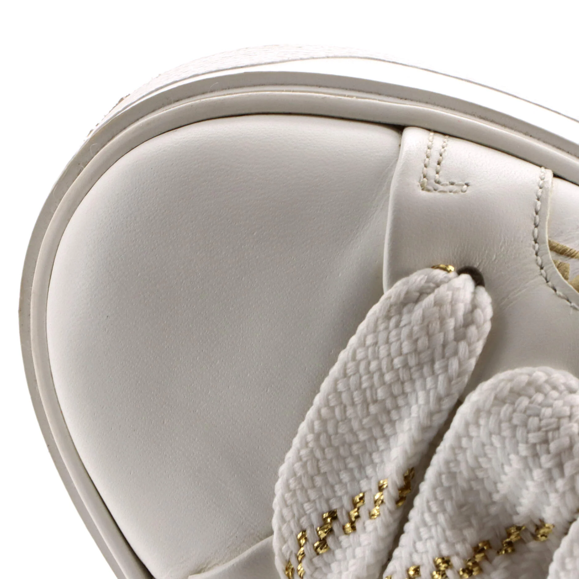 Women's Time Out Sneakers Monogram Print Leather - Image 5