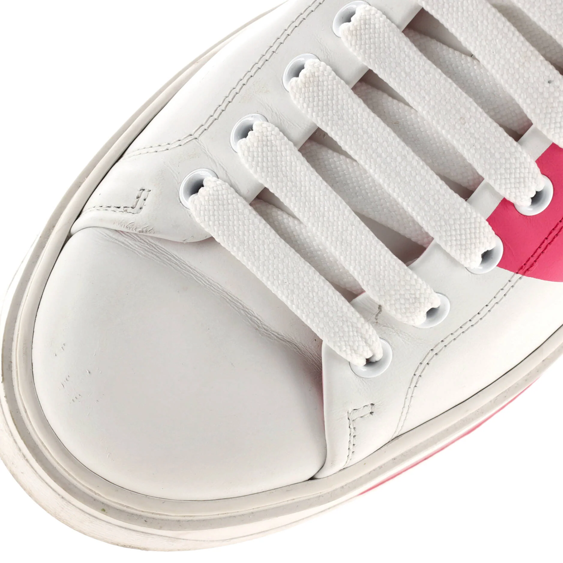 Women's Time Out Sneakers Wild at Heart Monogram Print Leather - Image 5