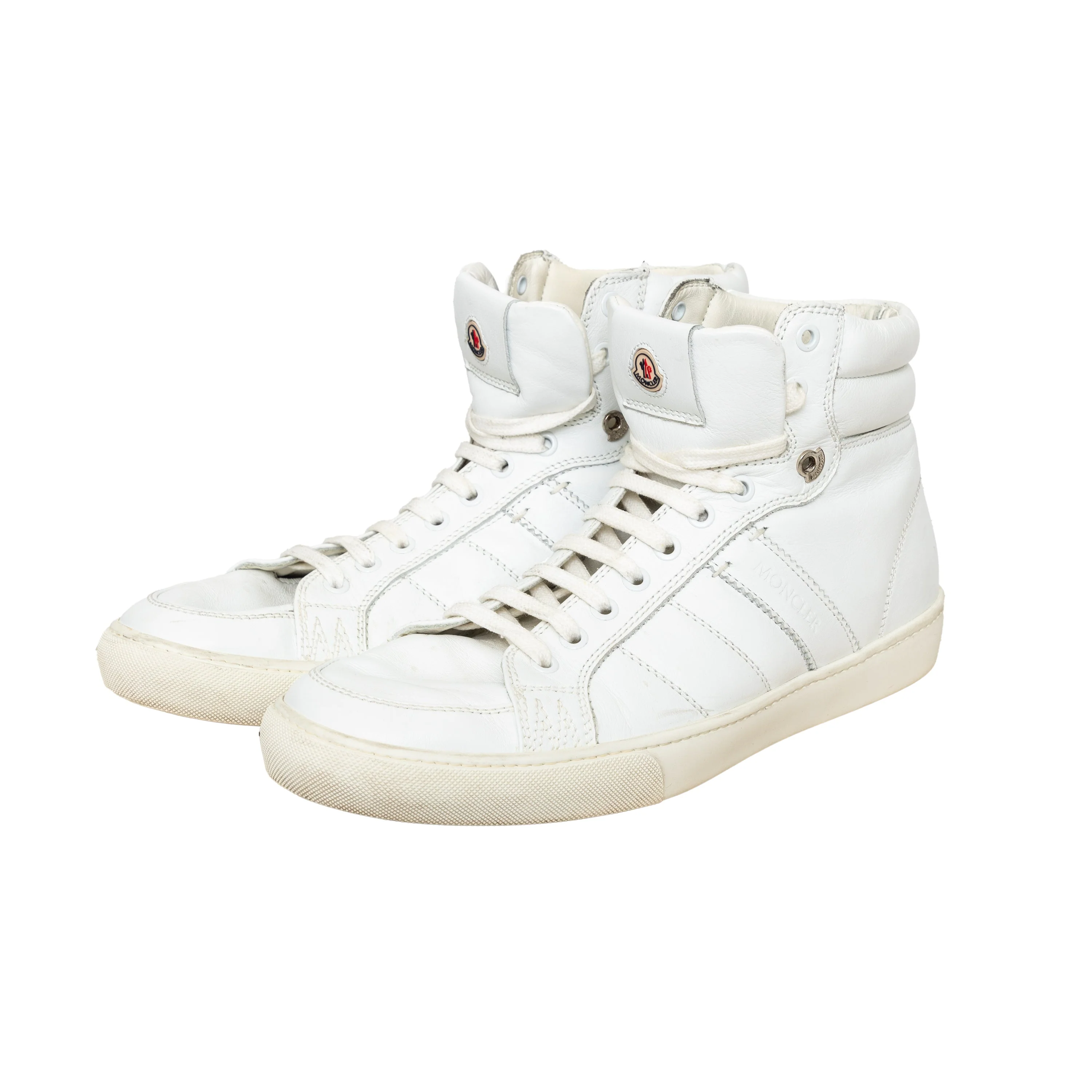 Men's Moncler Lyon High Top Sneakers - '10s - Image 4