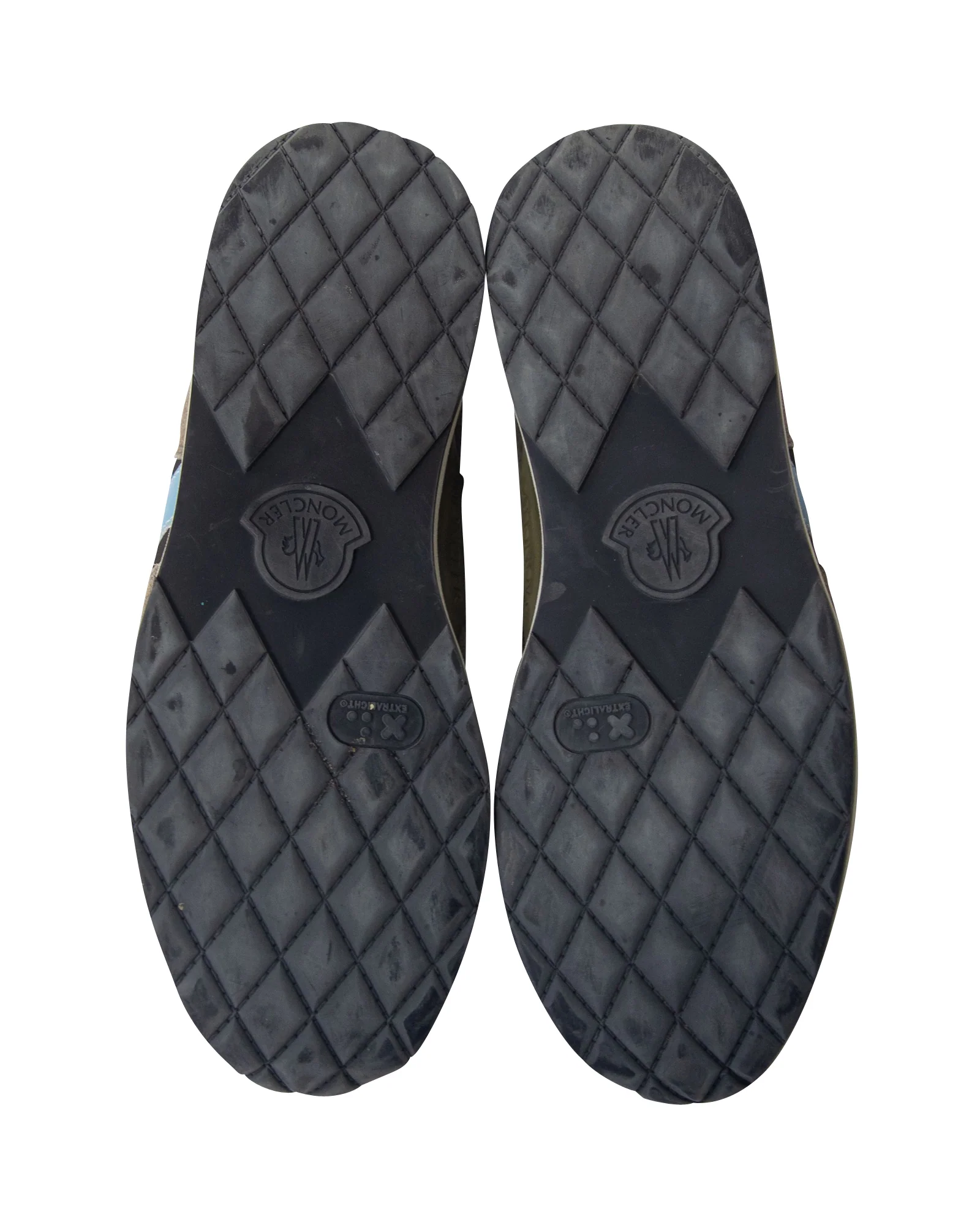 Men's Moncler Montego Sneakers in Multicolor Suede - Image 5