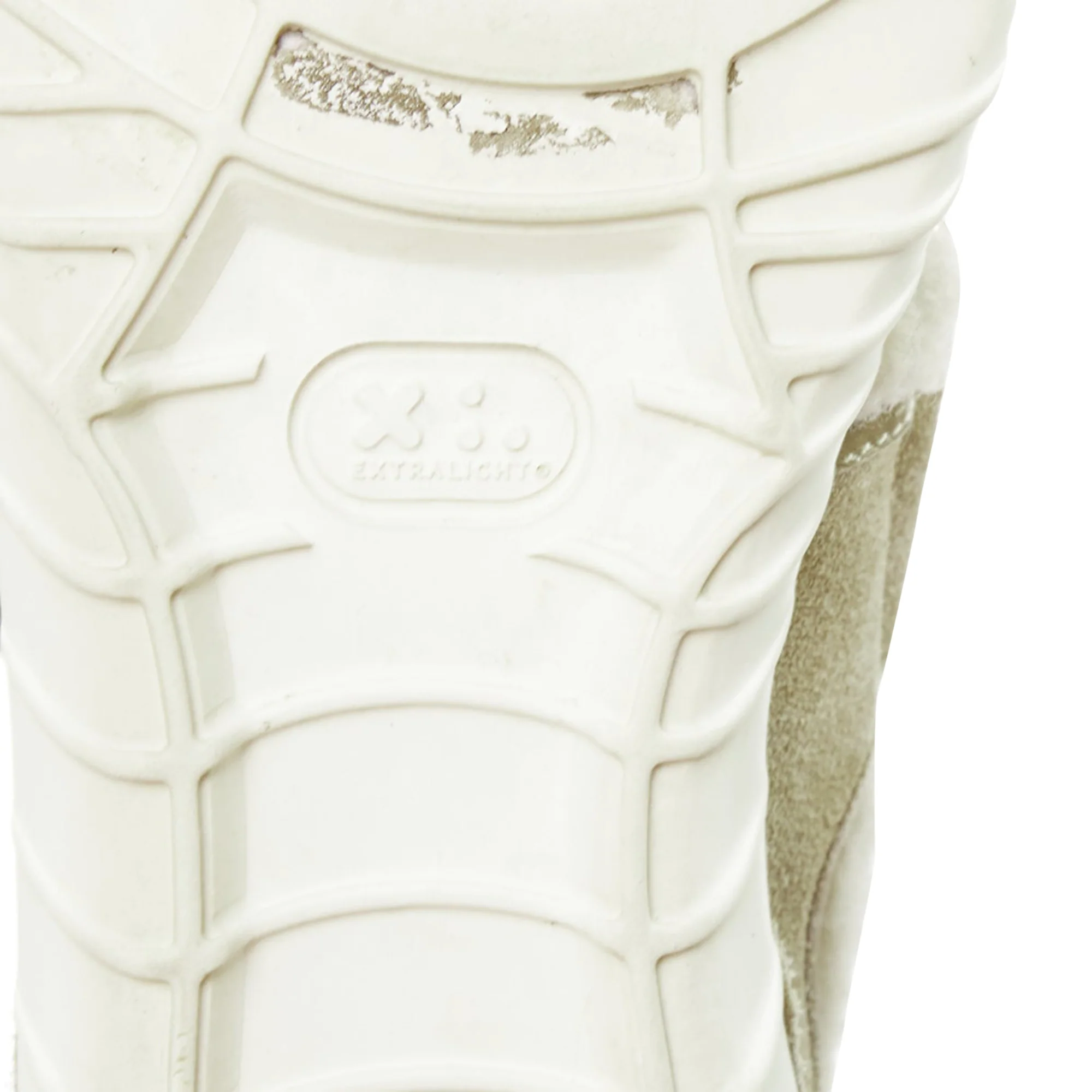 Women's Moncler Suede Shearling Tape Sneakers - Image 10