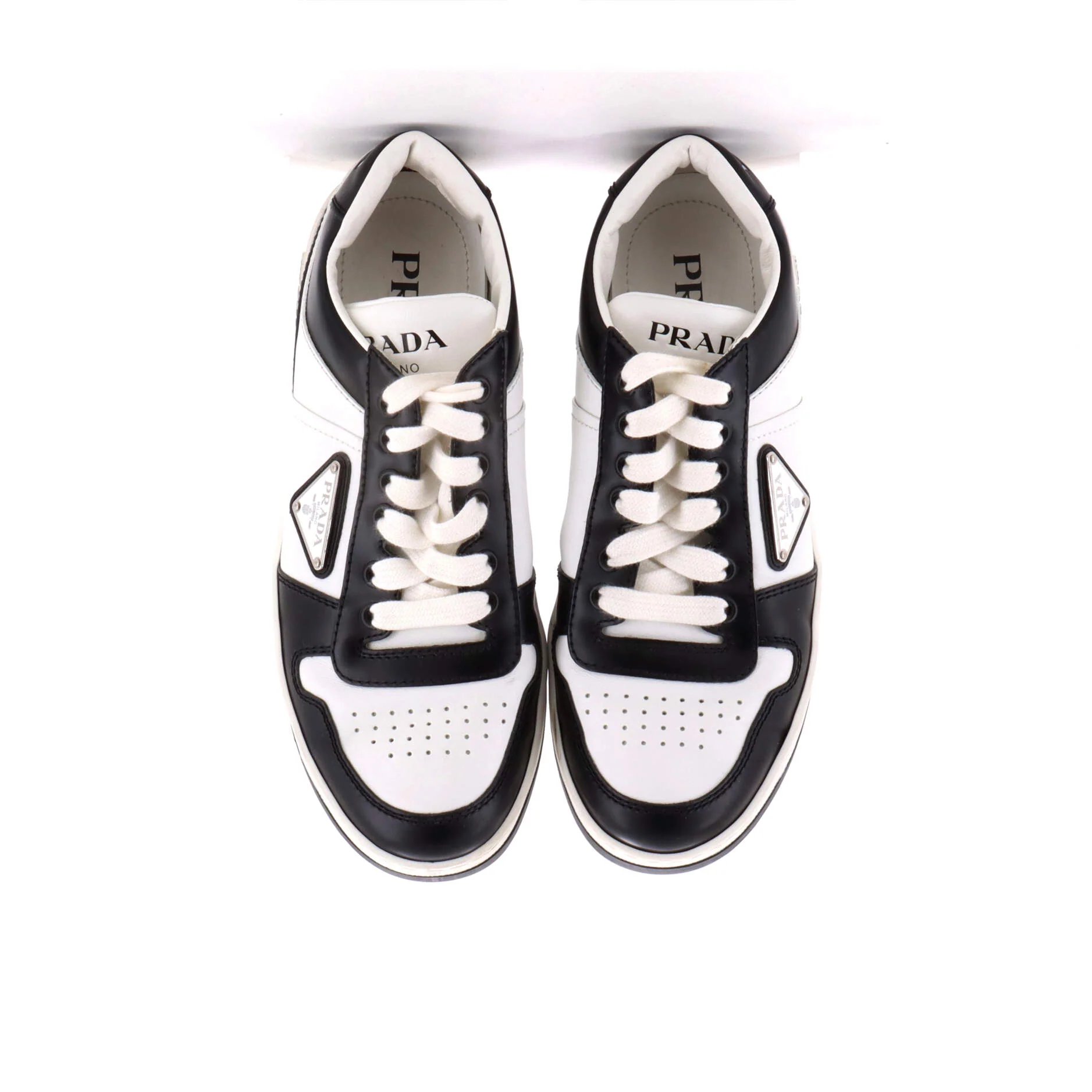 Women's Downtown Low-Top Sneakers Leather - Image 2