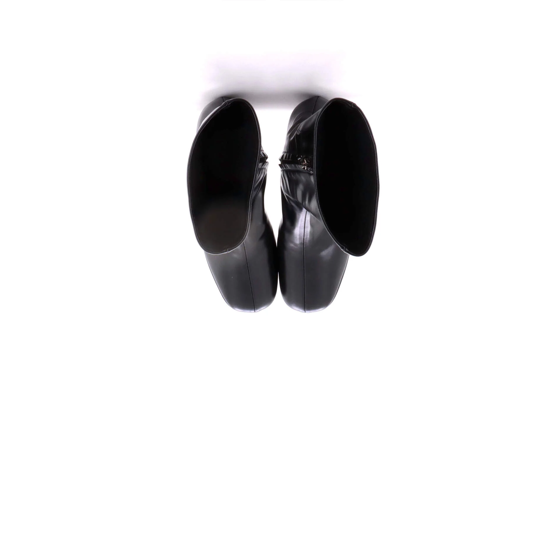 Women's Platform Ankle Boots Leather - Image 2