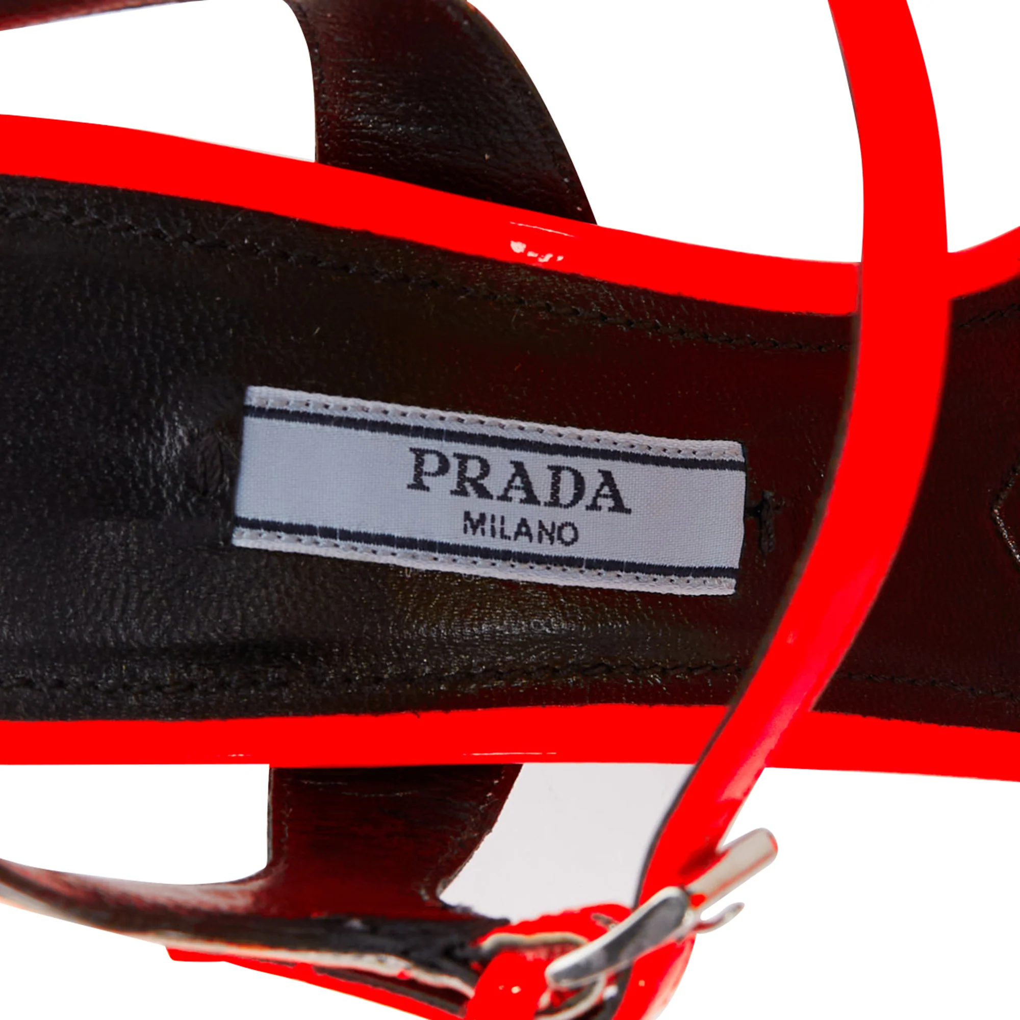 Women's Prada 2018 Flame Fire Mid Heel Sandal - Image 9