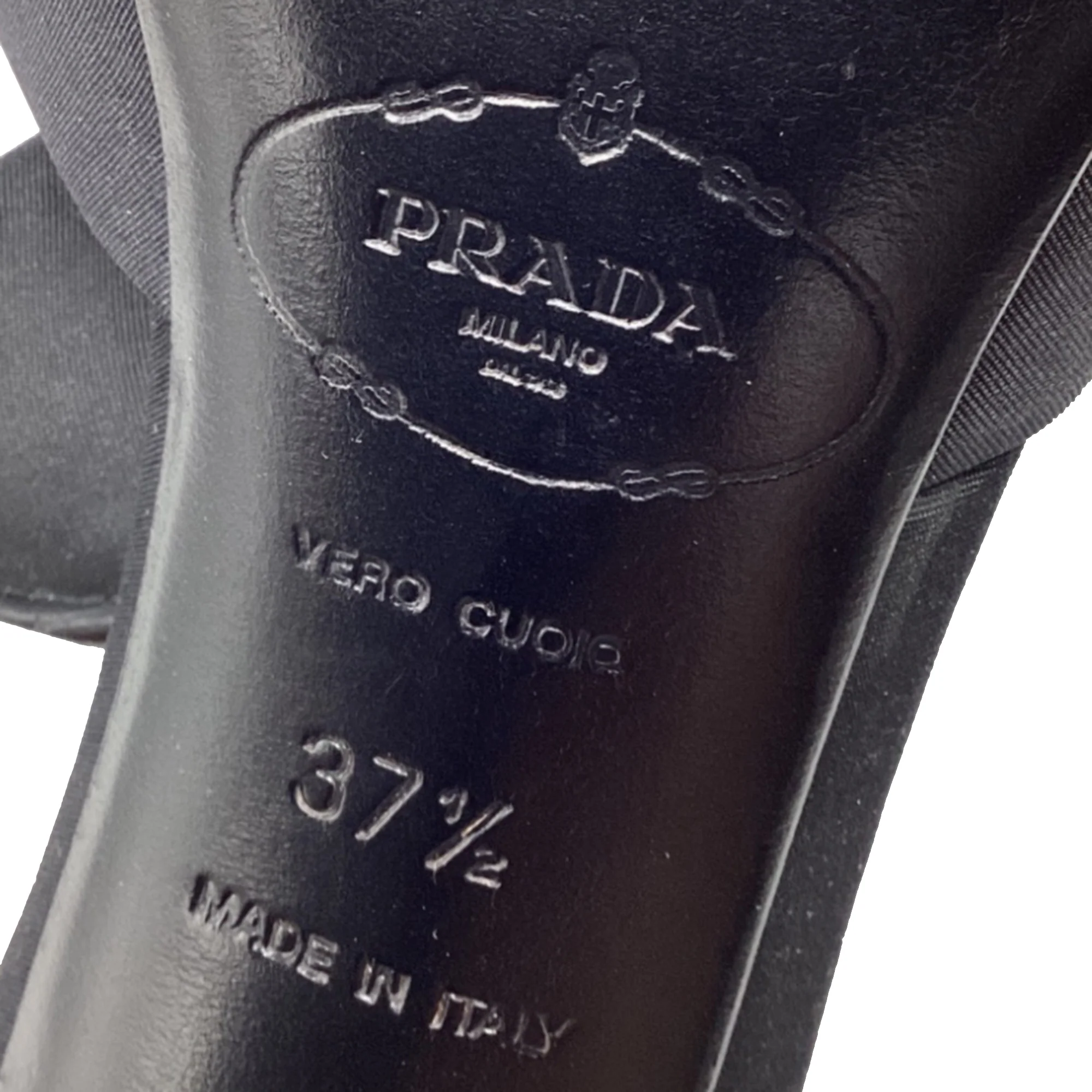 Women's Prada Twisted Bow Front D'Orsay Pumps in Black Satin - Image 8