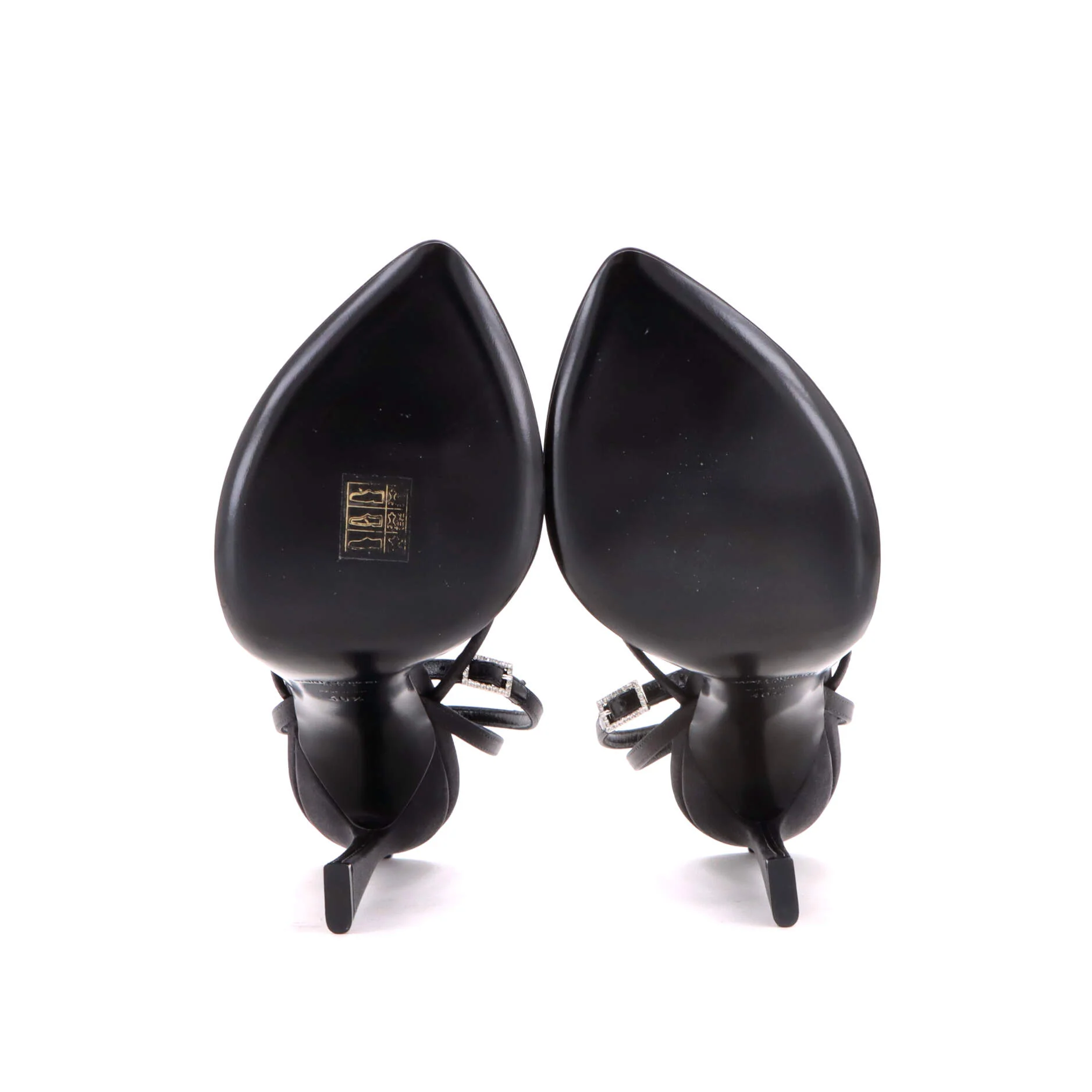 Women's Gippy Thong Heeled Sandals Satin - Image 4