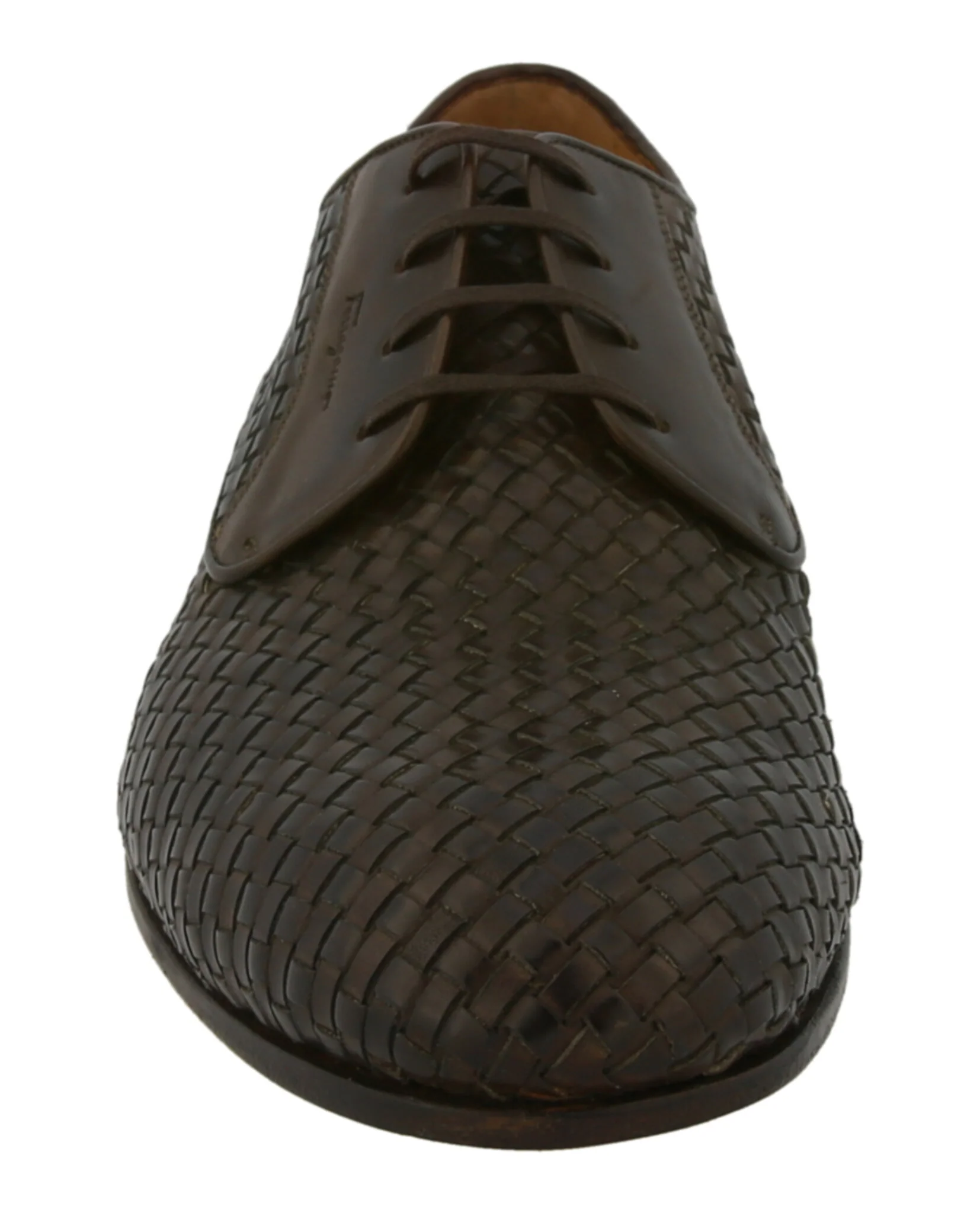 Men's Cooper Woven Leather Dress Shoes - Image 4