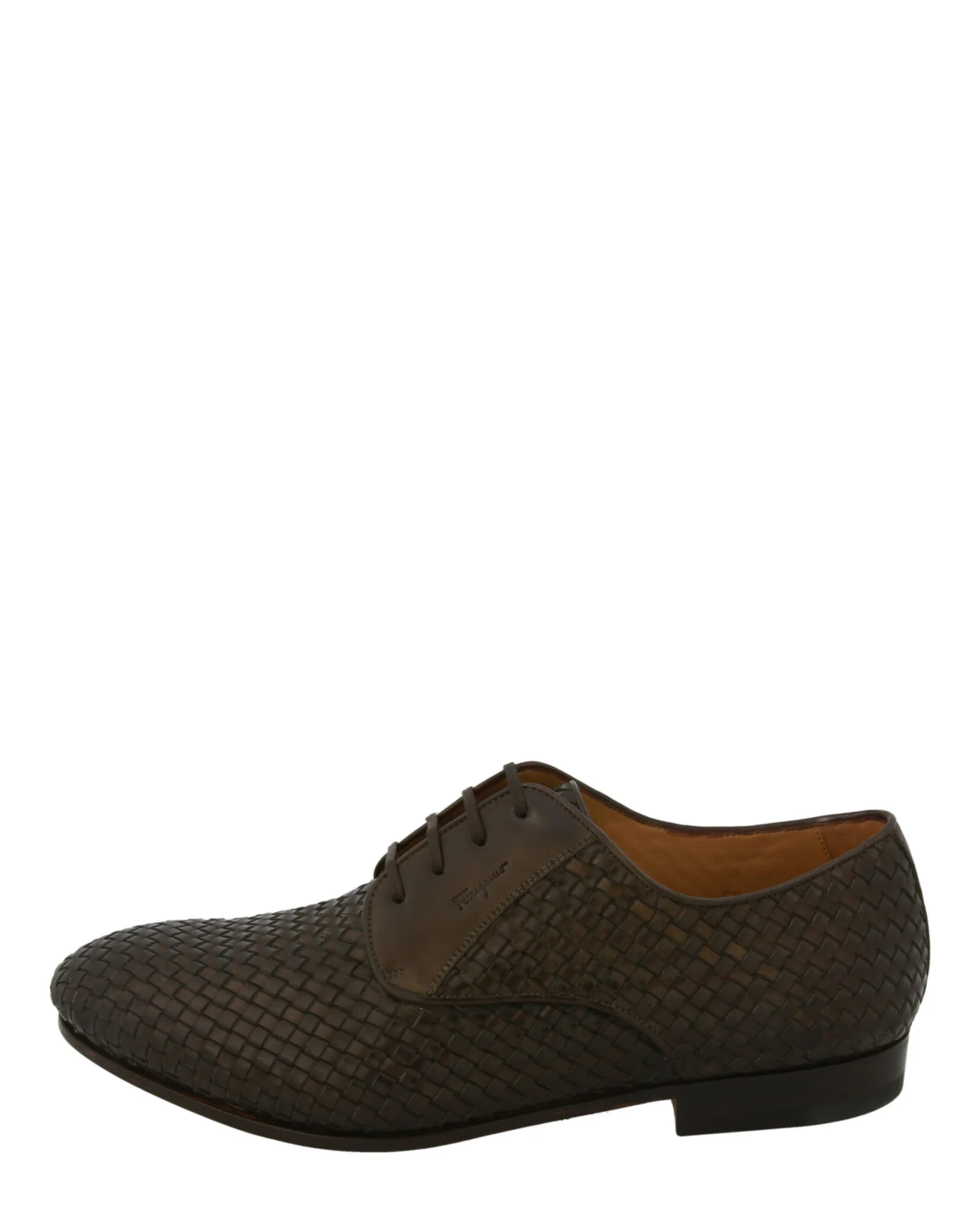 Men's Cooper Woven Leather Dress Shoes - Image 6