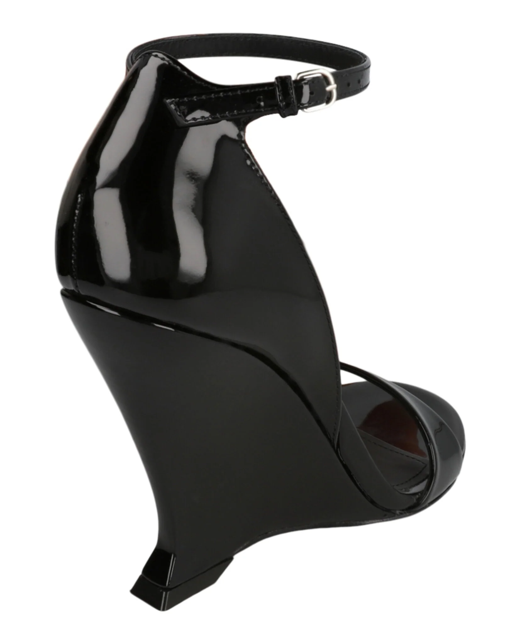Women's Vidette Patent Leather Wedge Sandals - Image 3