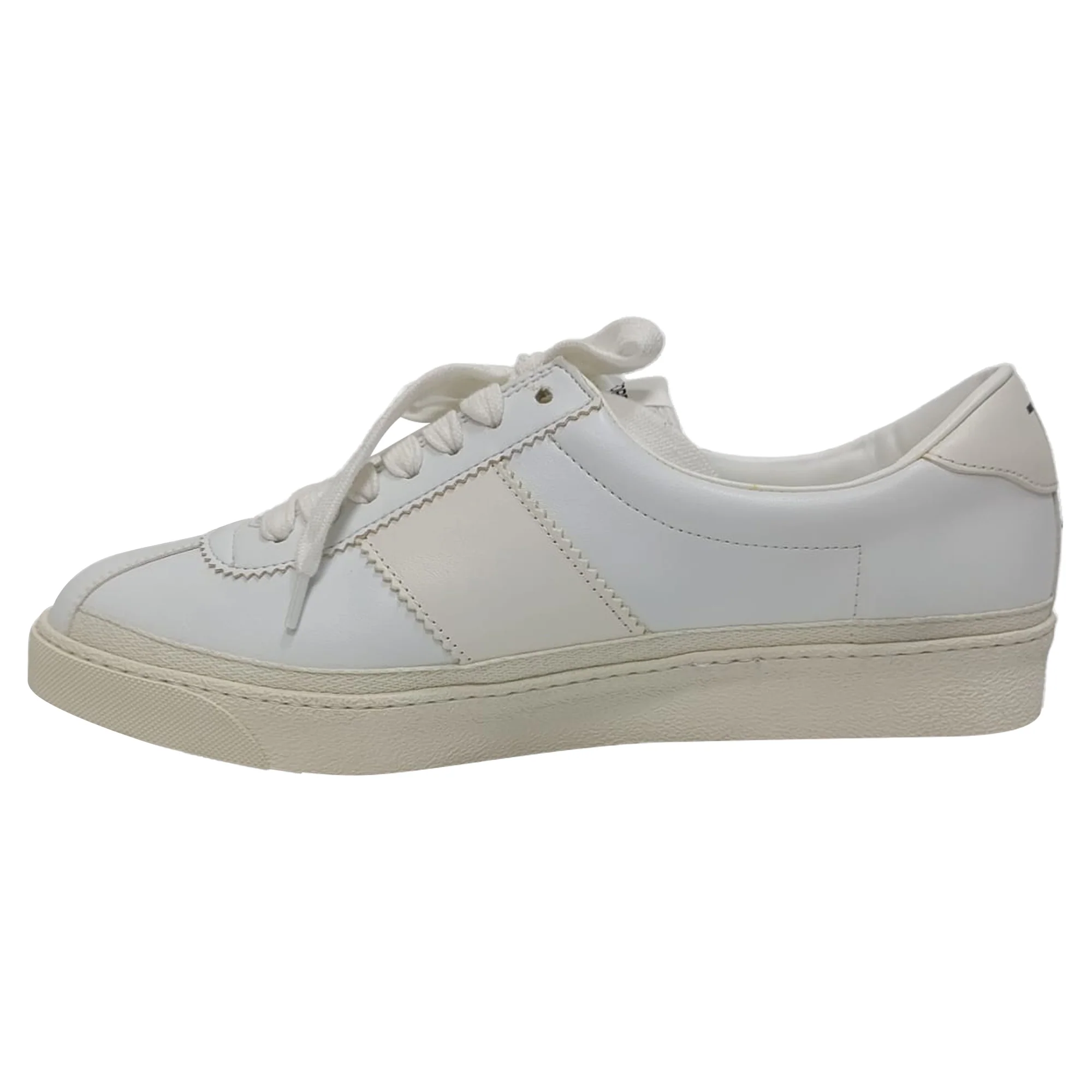 Women's Tom Ford Bannister Sneakers in White Leather - Image 3