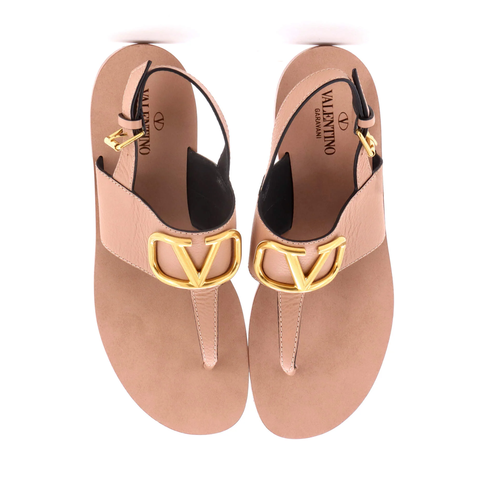 Women's VLogo Slingback Sandals Leather - Image 2