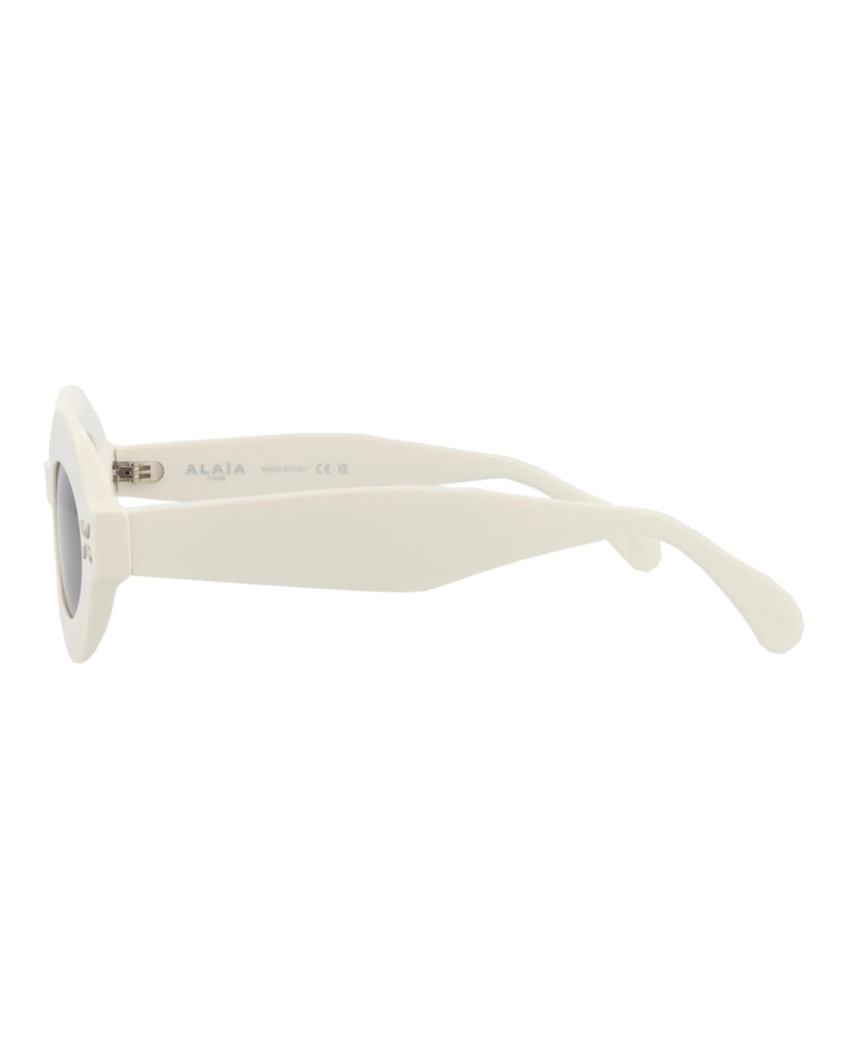 Round-Frame Acetate Sunglasses - Image 3