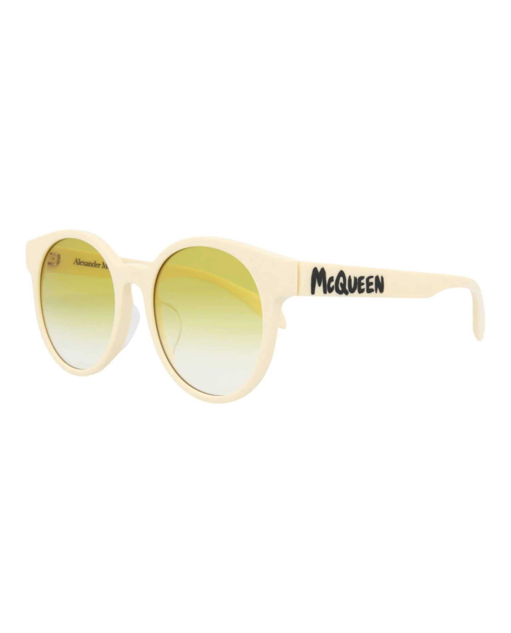 Round-Frame Acetate Sunglasses - Image 2